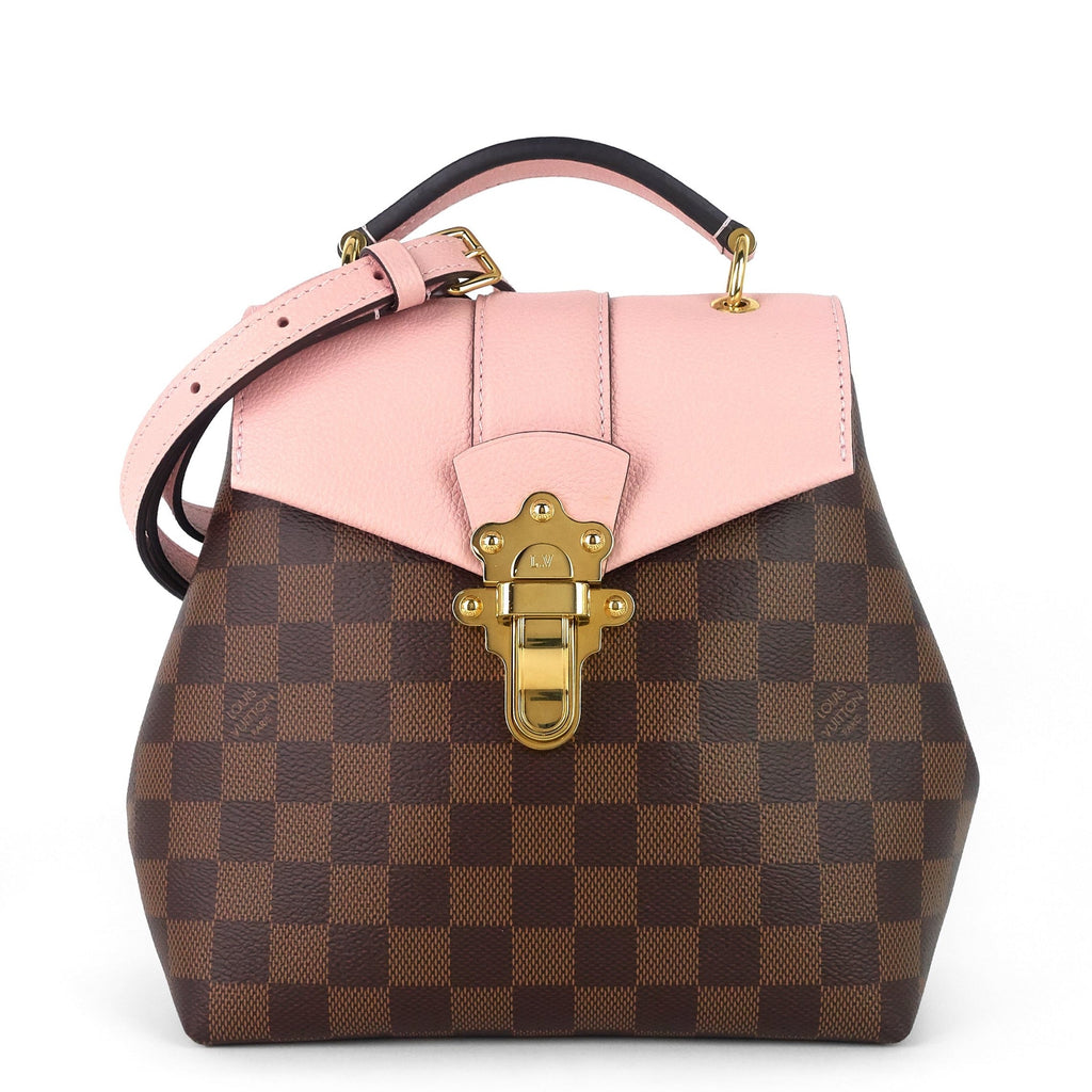 Louis Vuitto Clapton Damier Ebene Canvas Backpack