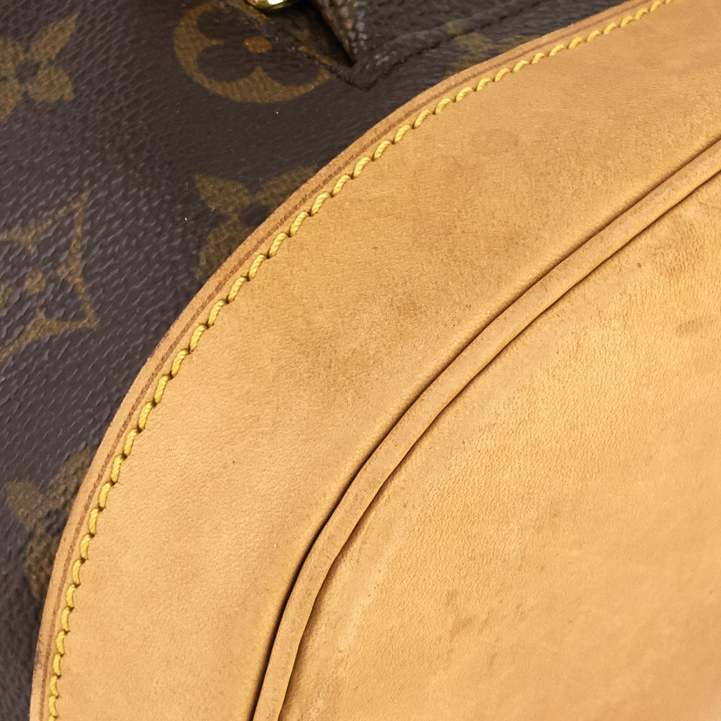 Louis Vuitto Montsouris MM Monogram Canvas Backpack Bag