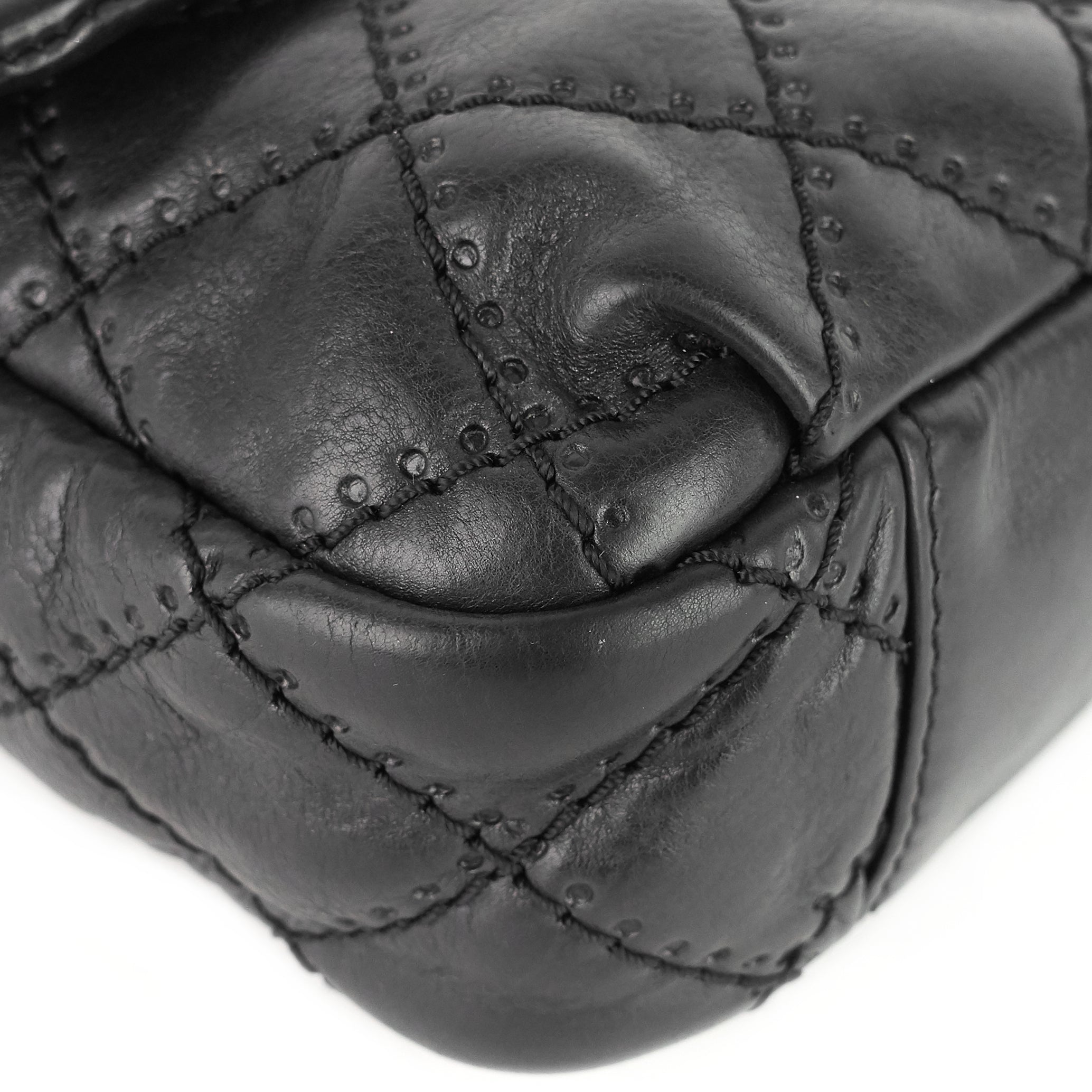 Chanel Retro Chain Medium Calfskin Leather Flap Bag