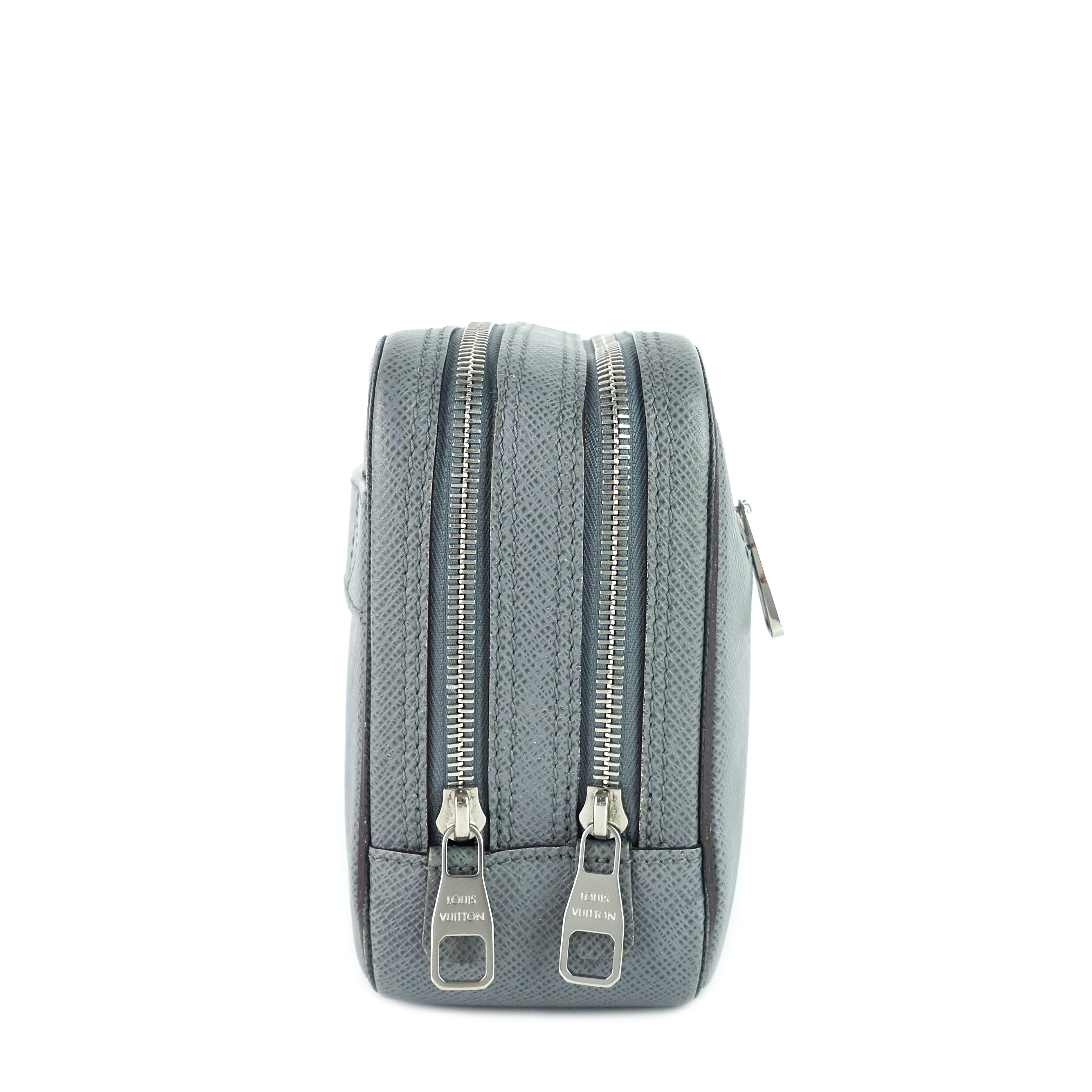 Louis Vuitto Pavel Taiga Leather Clutch Bag