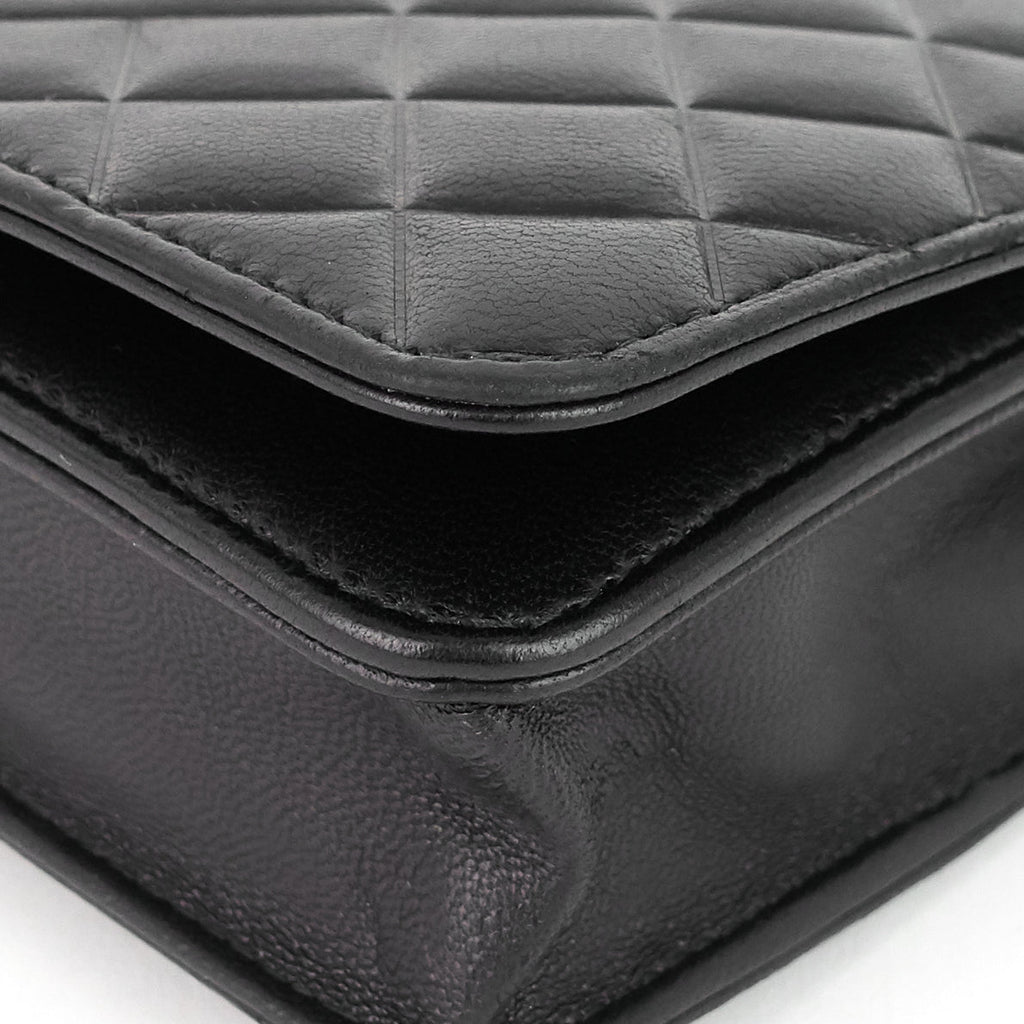Chanel CC Timeless Lambskin Wallet on Chain WOC