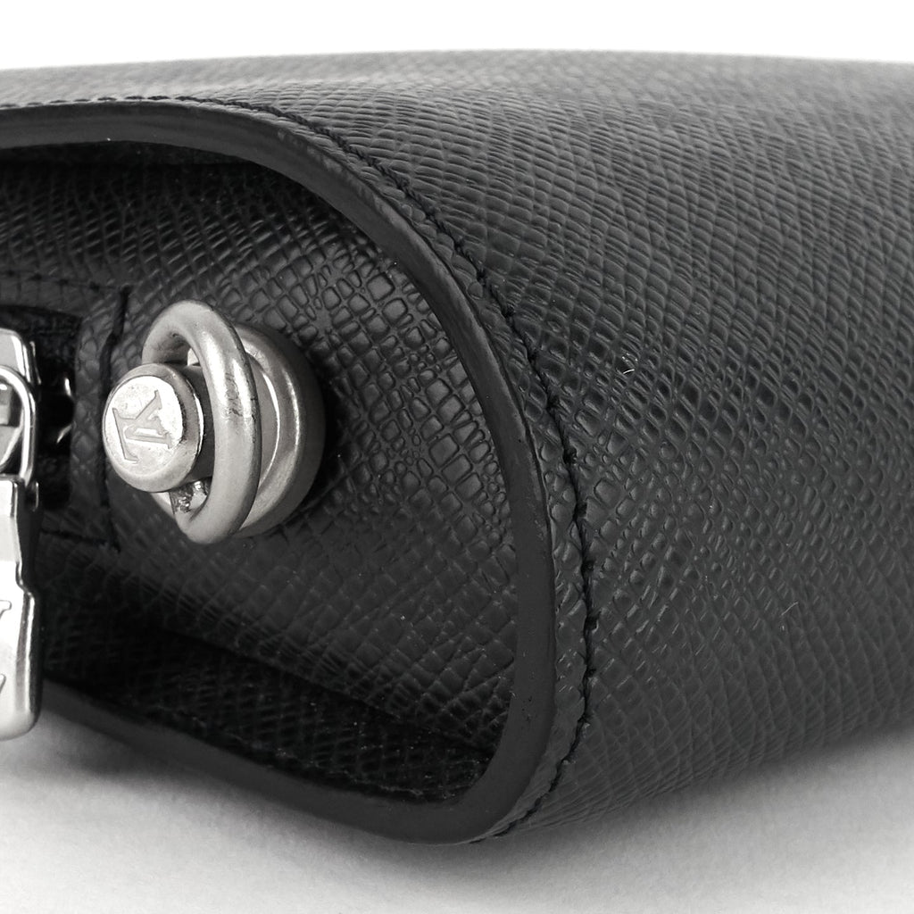 Louis Vuitto Bakail Taiga Leather Clutch Bag