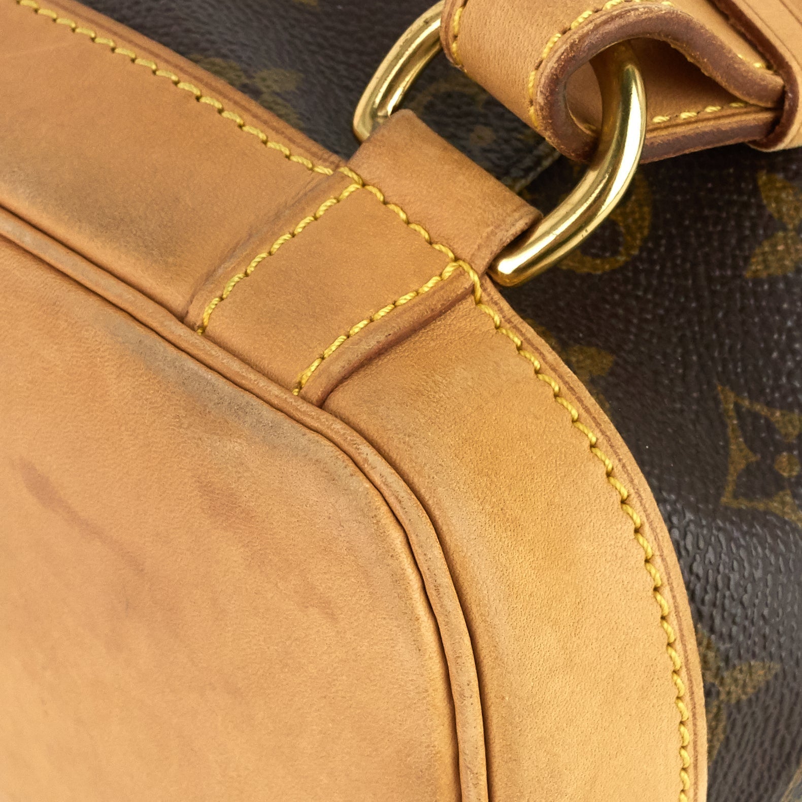 Louis Vuitto Montsouris MM Monogram Canvas Backpack Bag