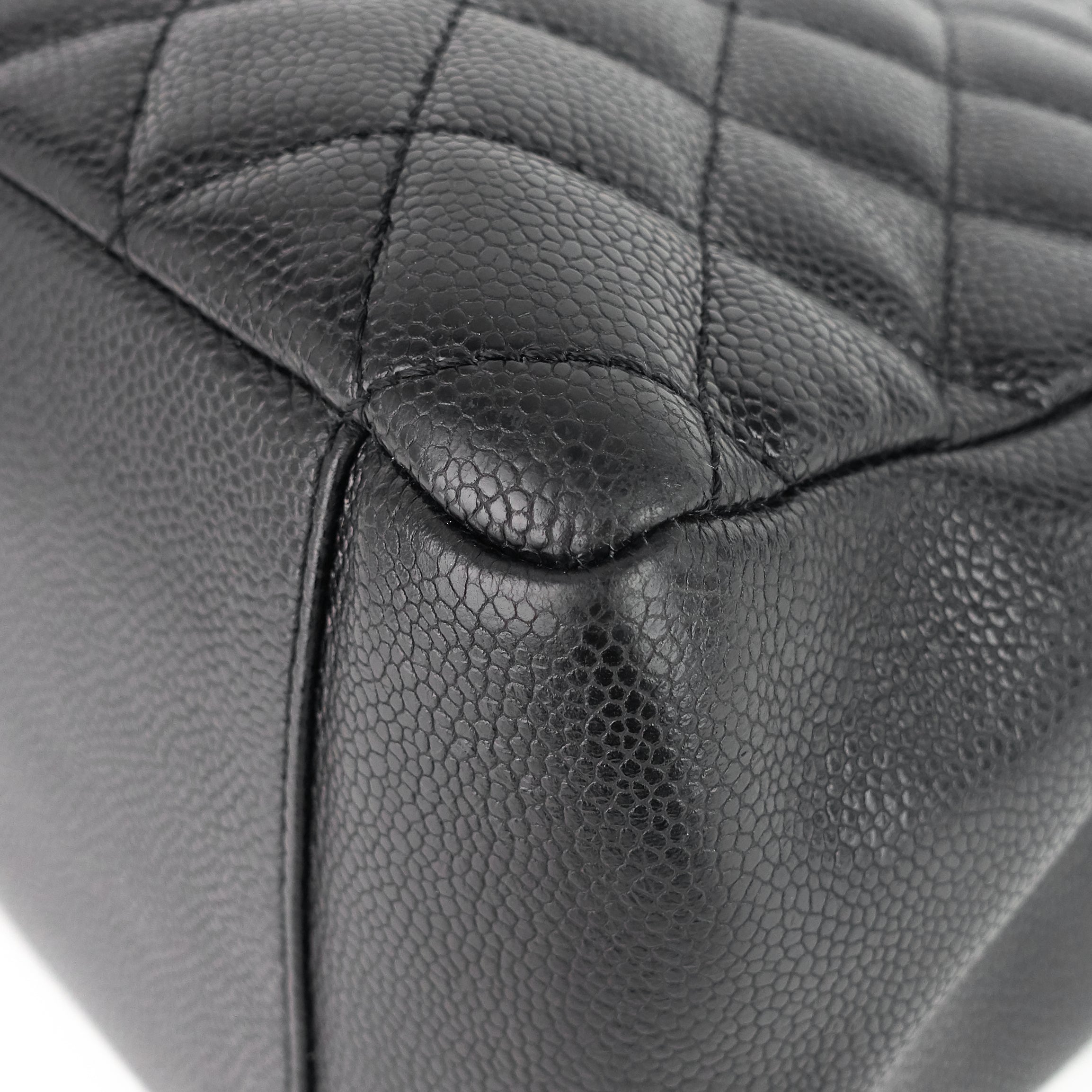 Chanel Grand Shopping Tote GST Caviar Leather Bag