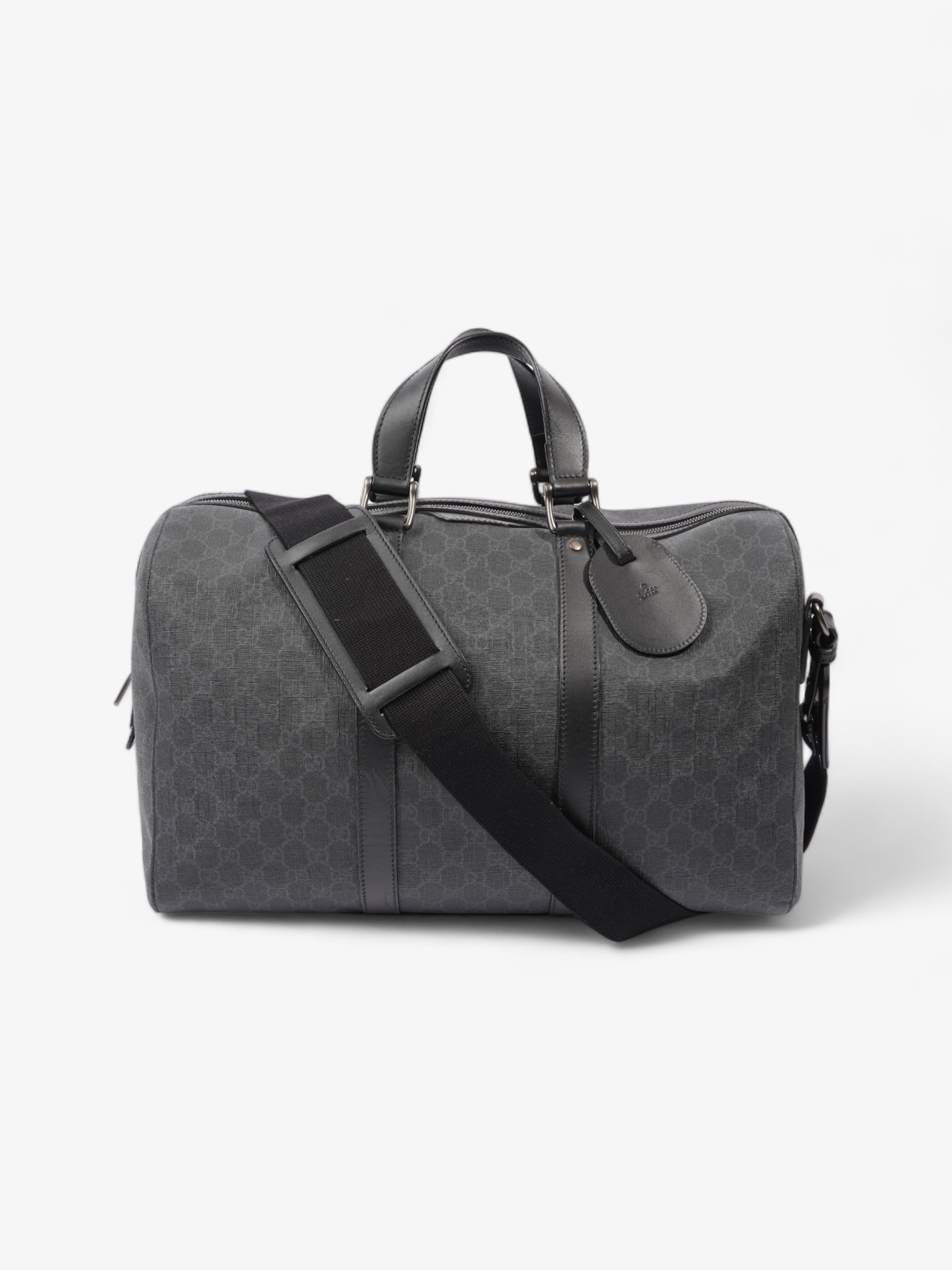 Gucci Carry-On Duffle Black GG Supreme Coated Canvas