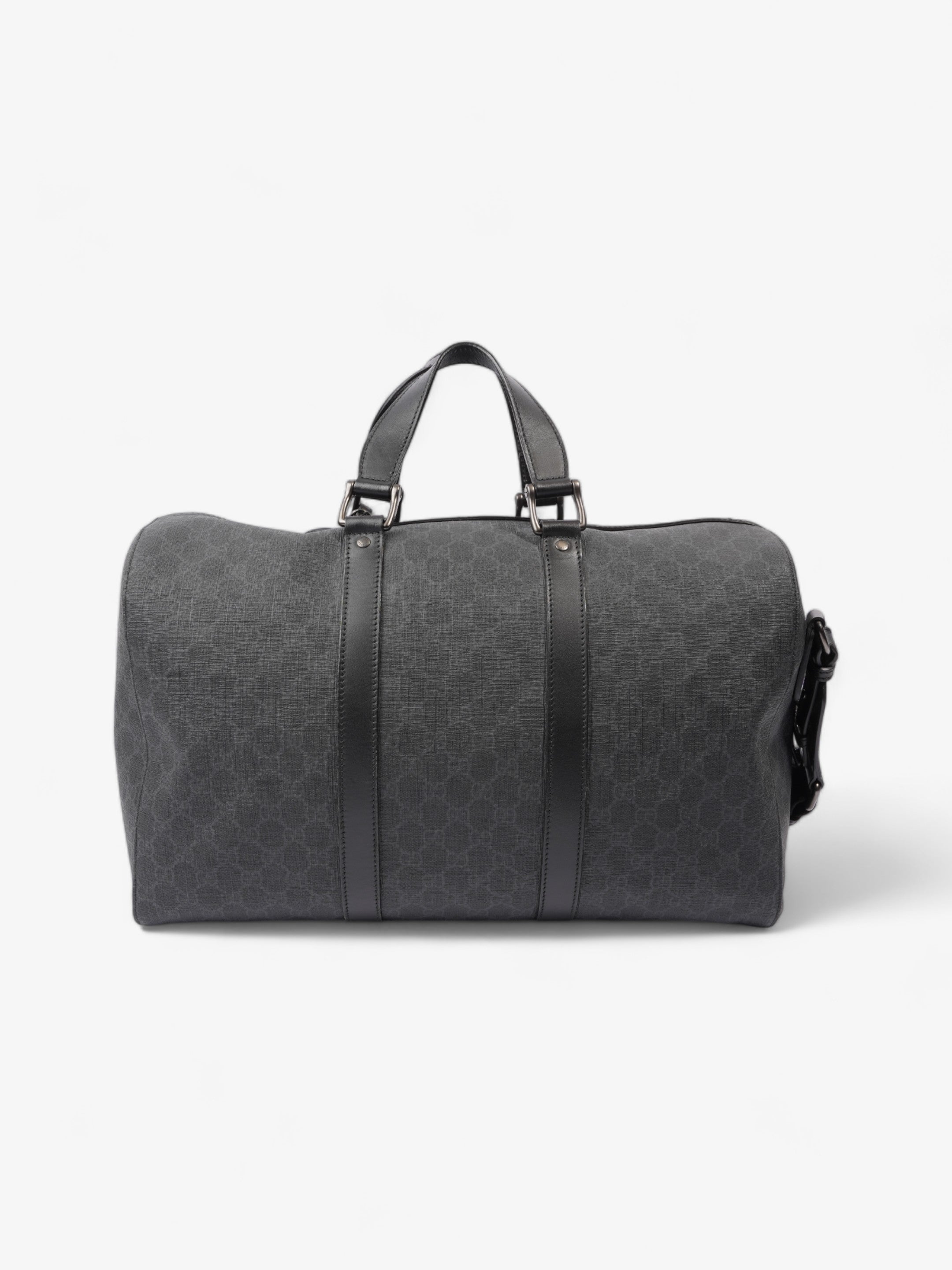 Gucci Carry-On Duffle Black GG Supreme Coated Canvas