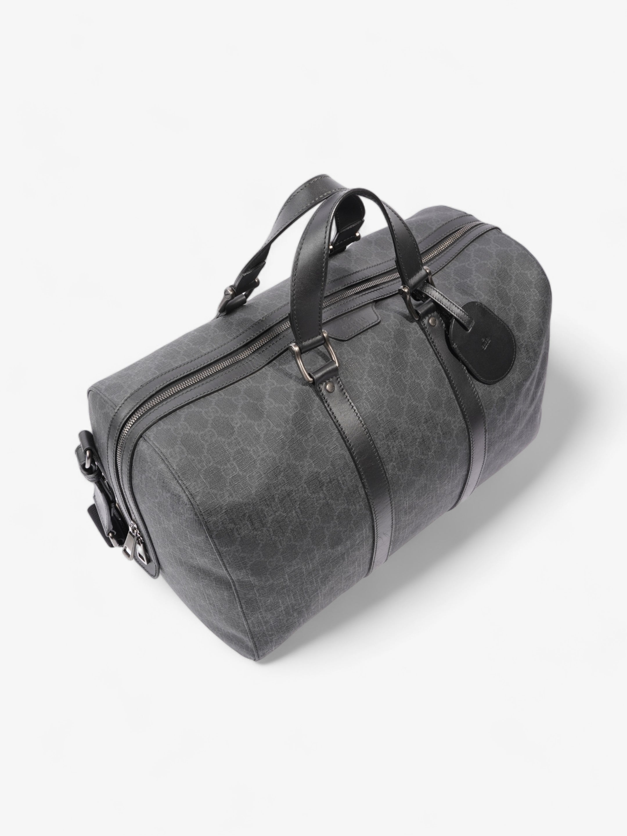 Gucci Carry-On Duffle Black GG Supreme Coated Canvas