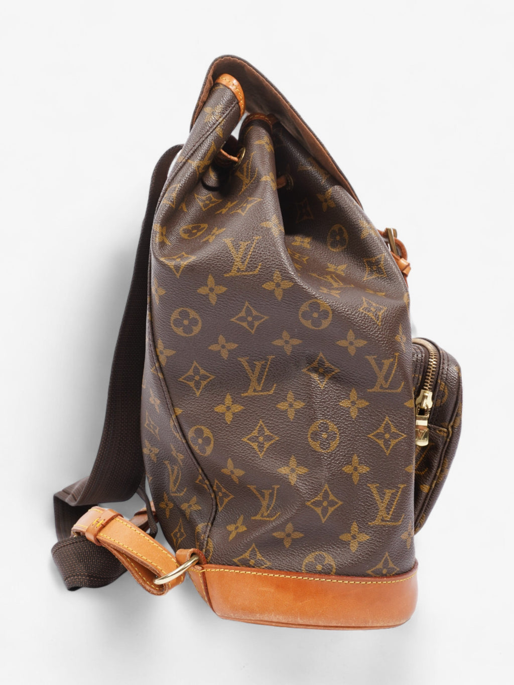 Louis Vuitton Montsouris Backpack Monogram / Beige Coated Canvas