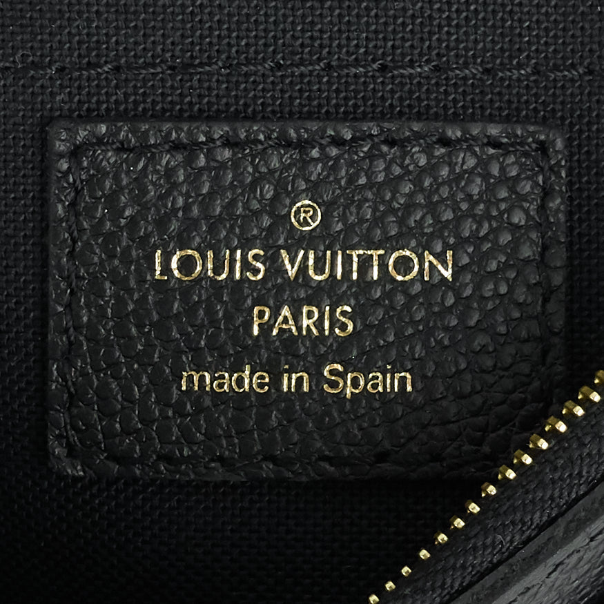 Louis Vuitto Pallas Monogram Canvas Clutch Bag
