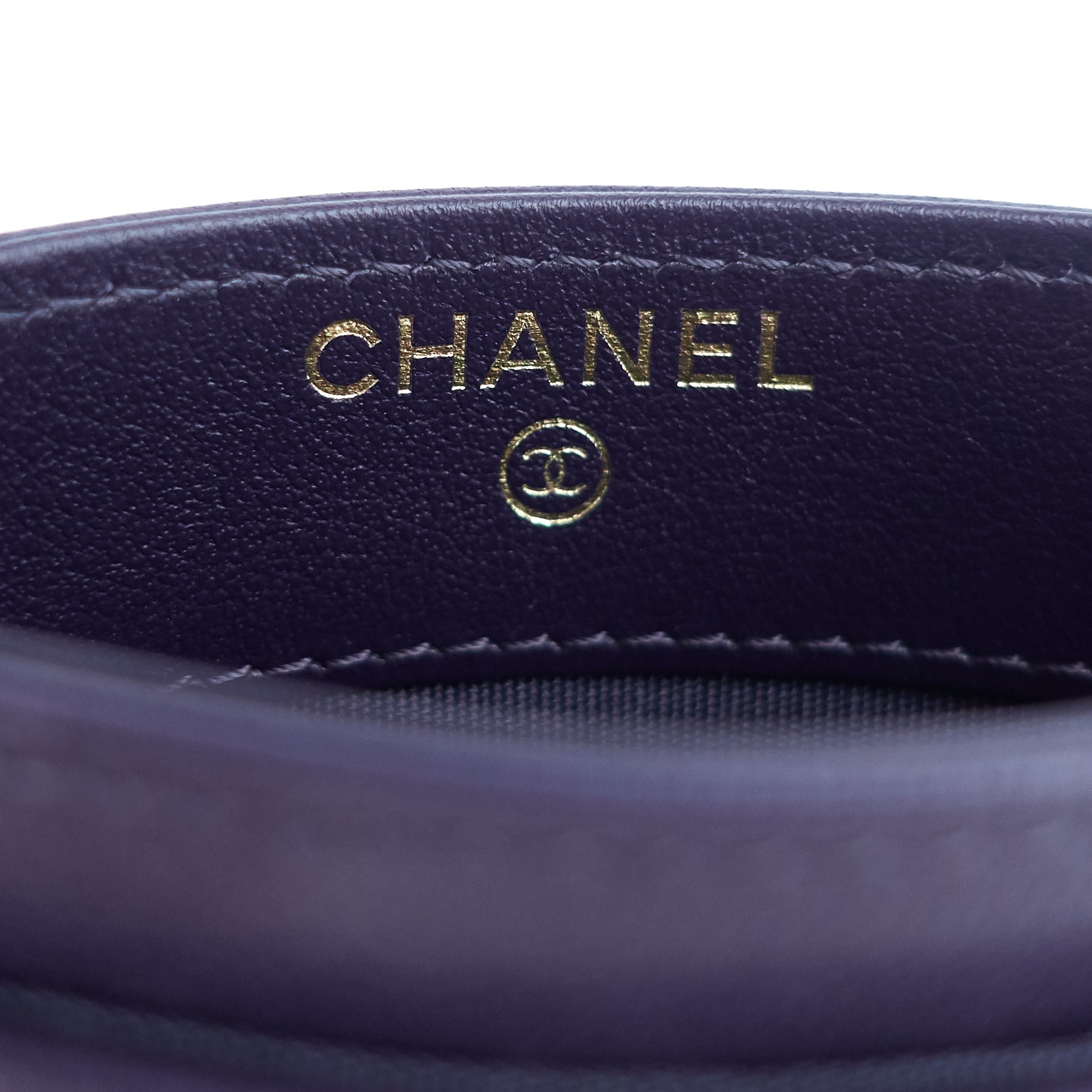 Chanel Classic Lambskin Leather  Holder