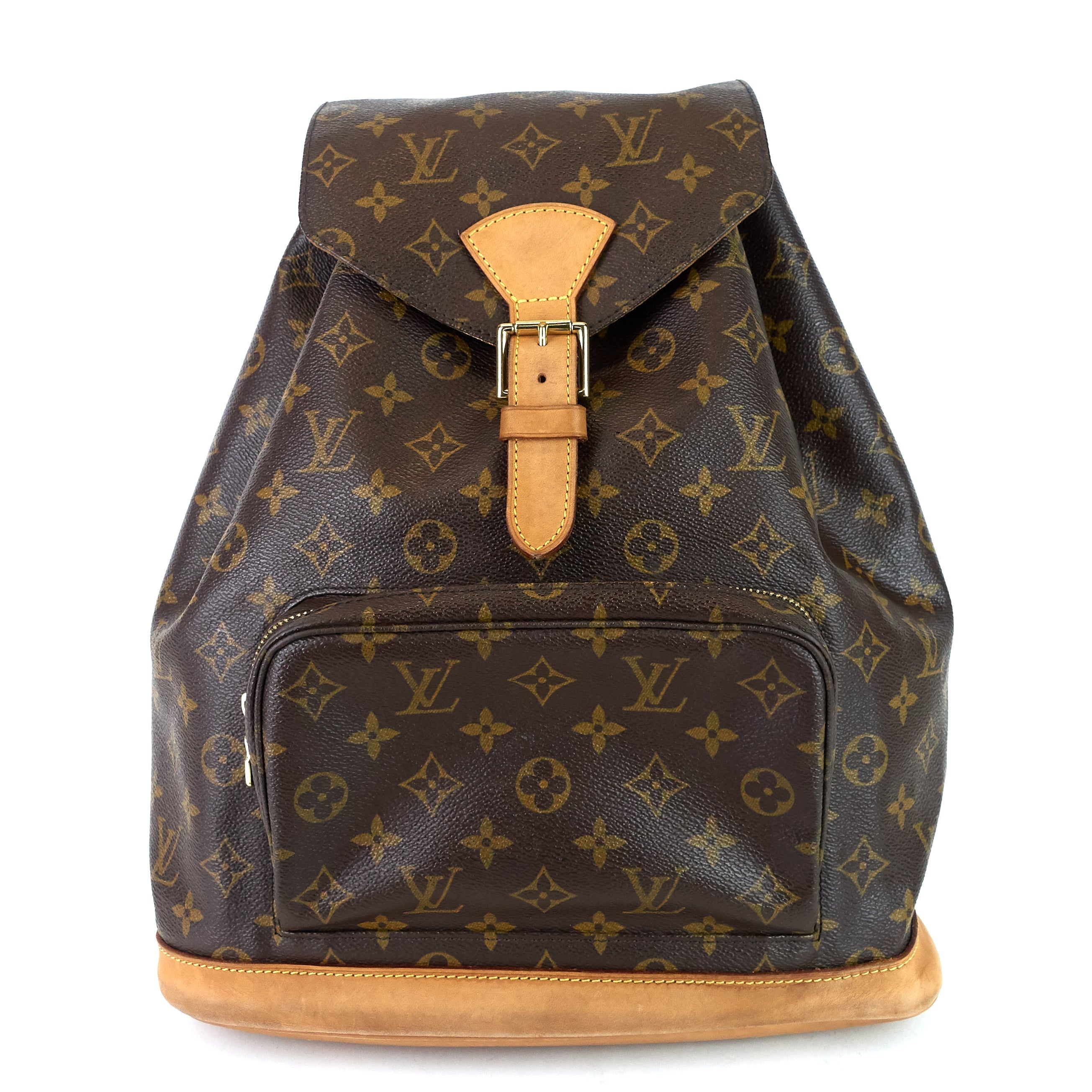 Louis Vuitto Montsouris GM Monogram Canvas Backpack Bag