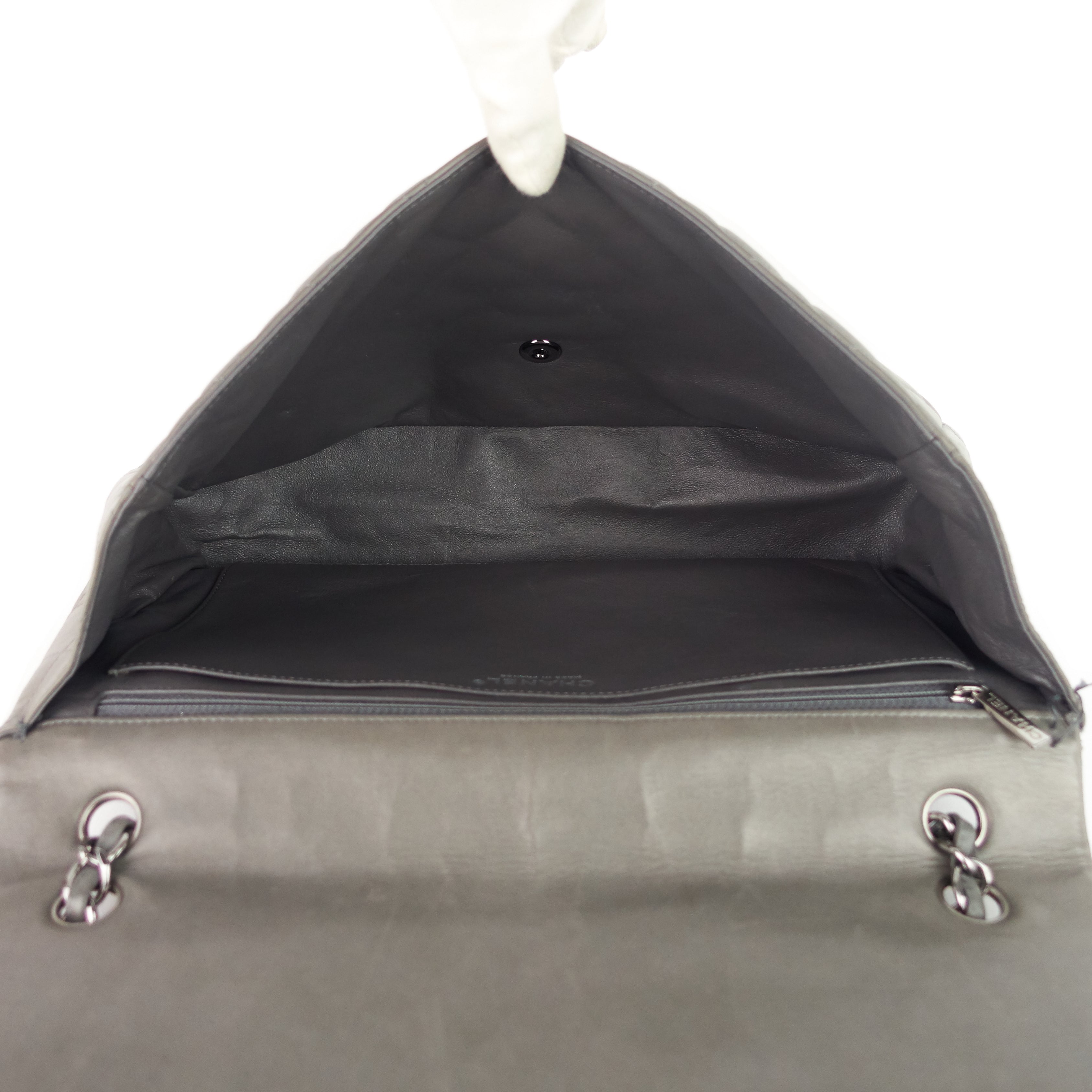 Chanel Maxi Flap Lambskin Leather Bag