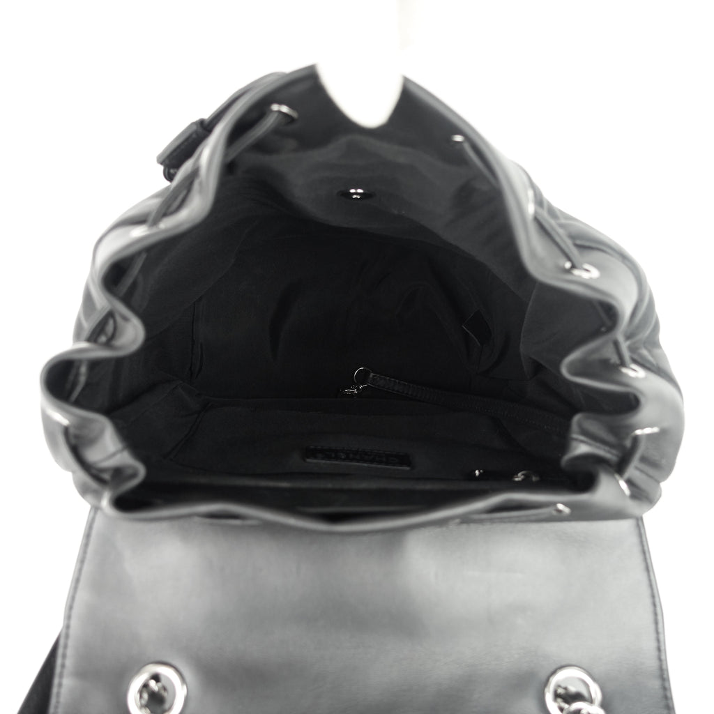 Chanel Urban Spirit Large Chevron Calfskin Backpack Bag
