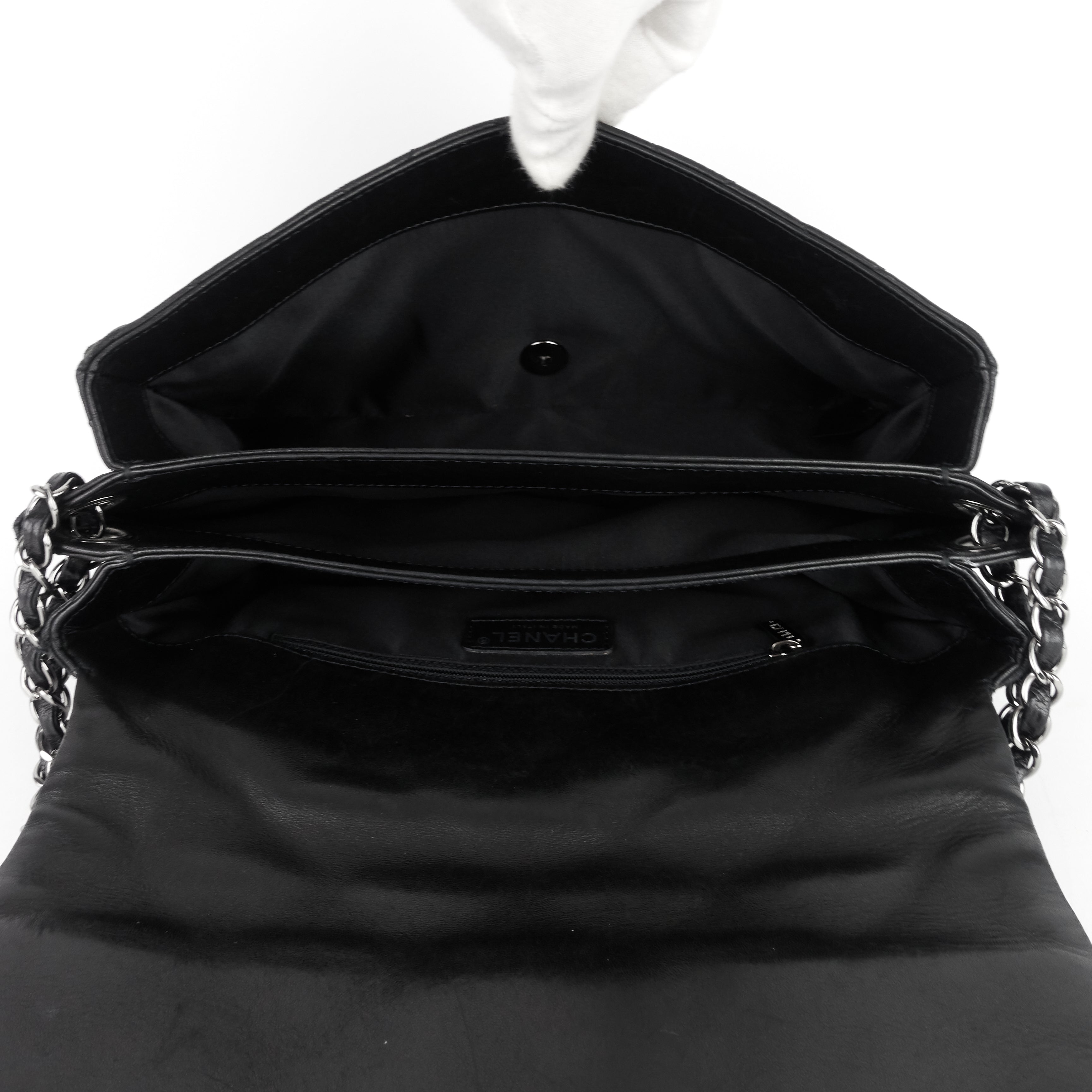 Chanel Accordion Lambskin Flap Bag