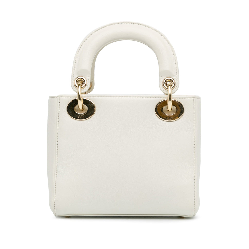 Lady Dior Bag Printed Leather Mini