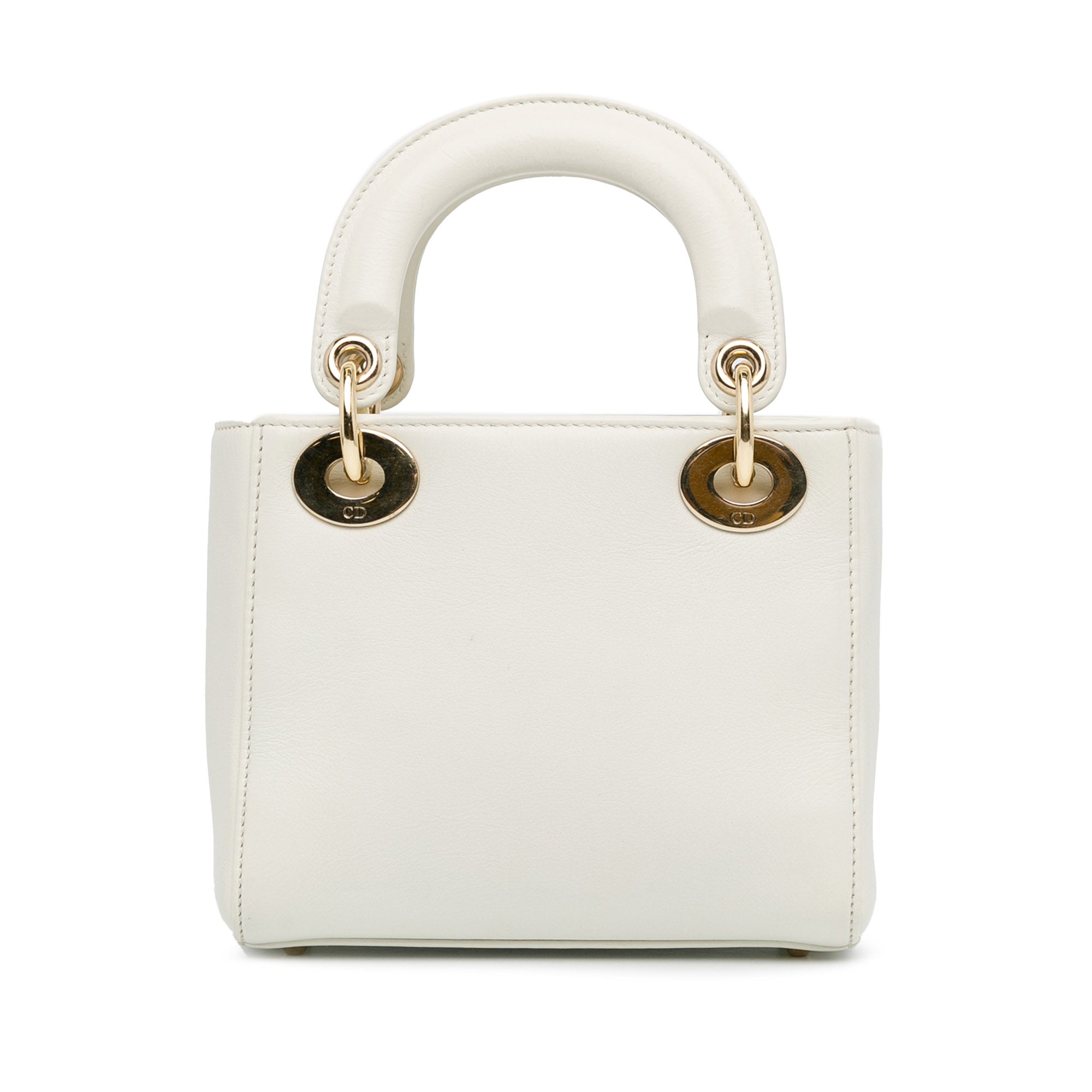 Lady Dior Bag Printed Leather Mini