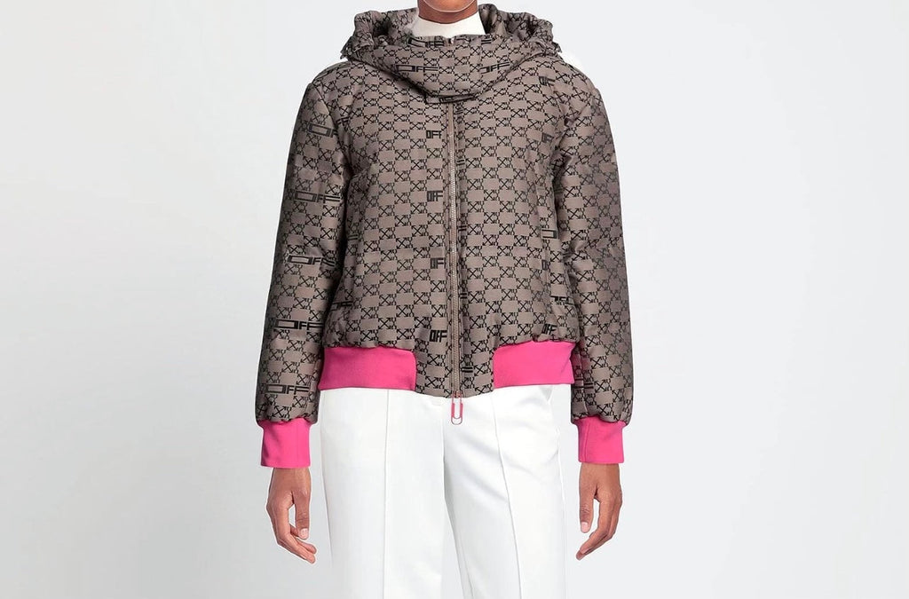 OFF-WHITE MONOGRAM PUFFER JACKET