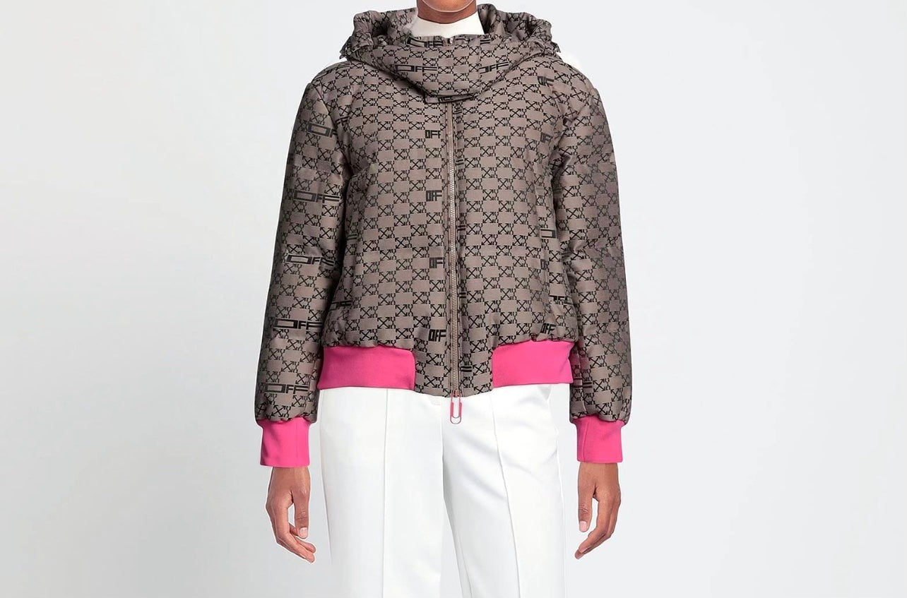 OFF-WHITE MONOGRAM PUFFER JACKET