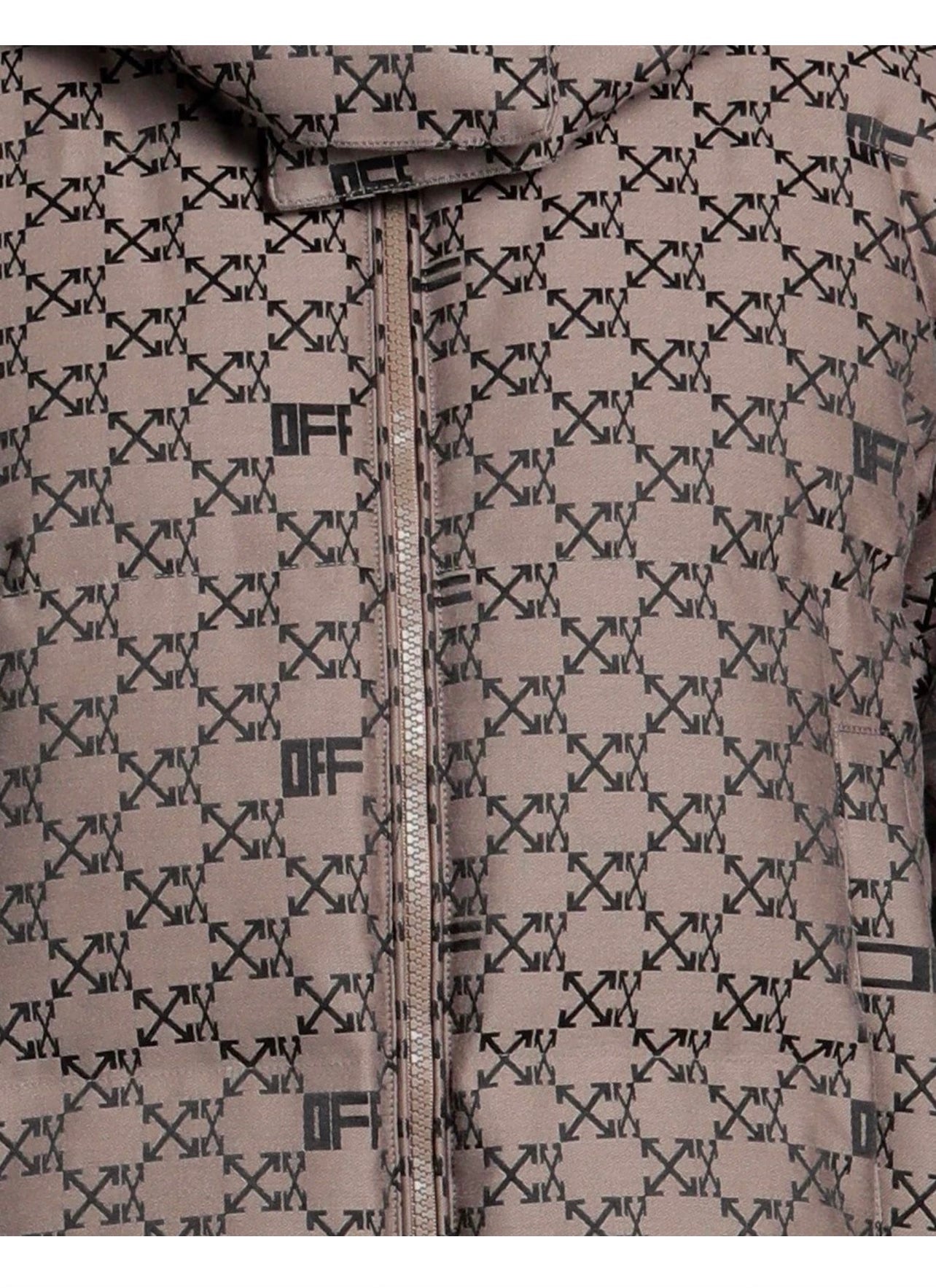 OFF-WHITE MONOGRAM PUFFER JACKET