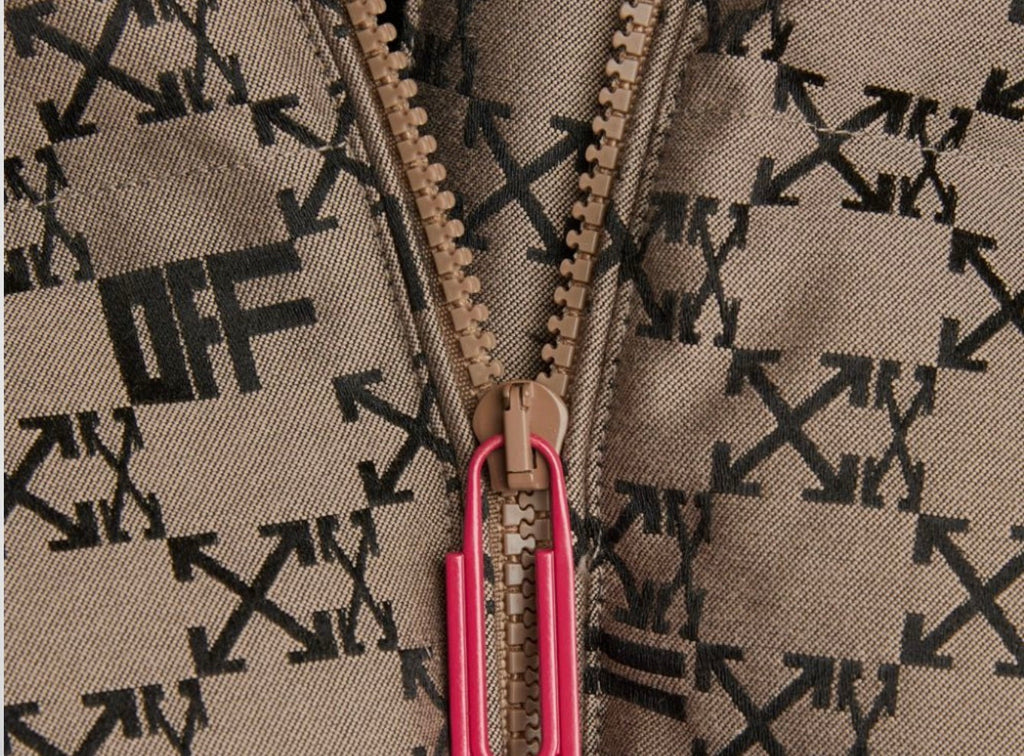 OFF-WHITE MONOGRAM PUFFER JACKET