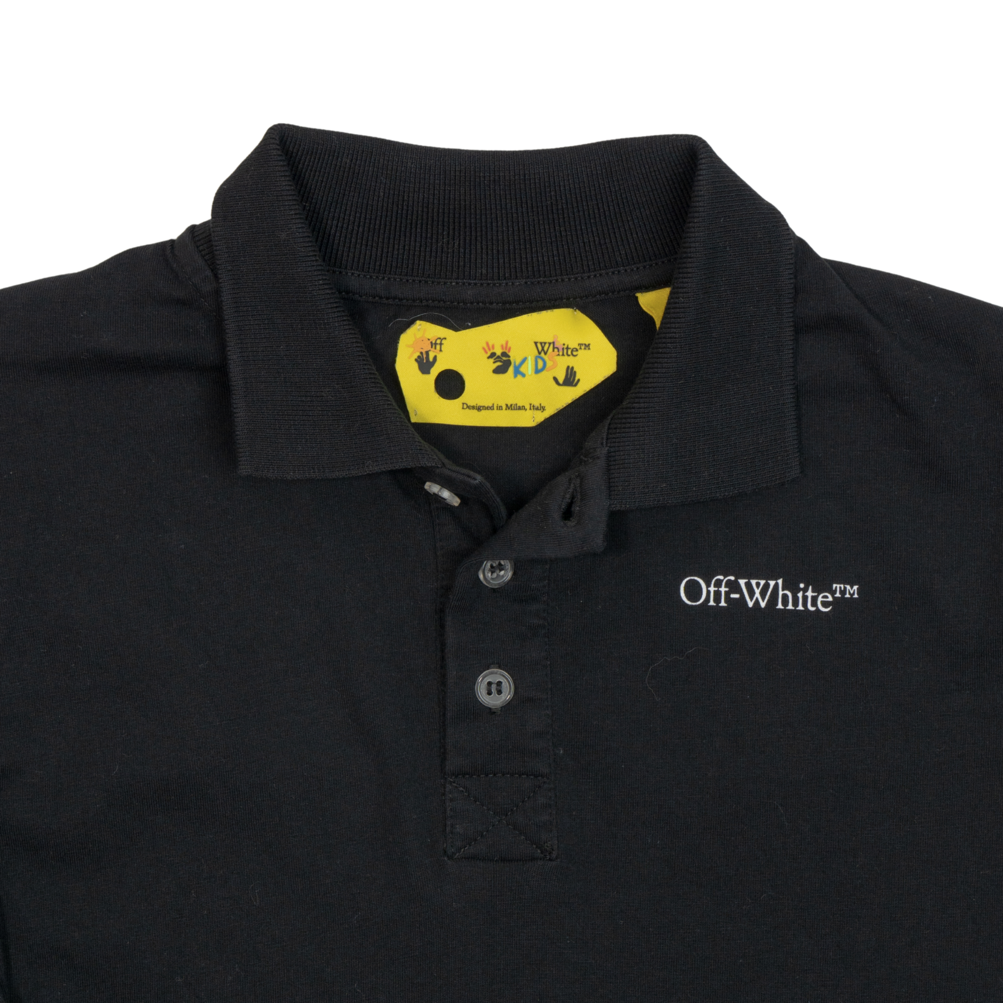 Off-White Polo Shirt - Kids 8