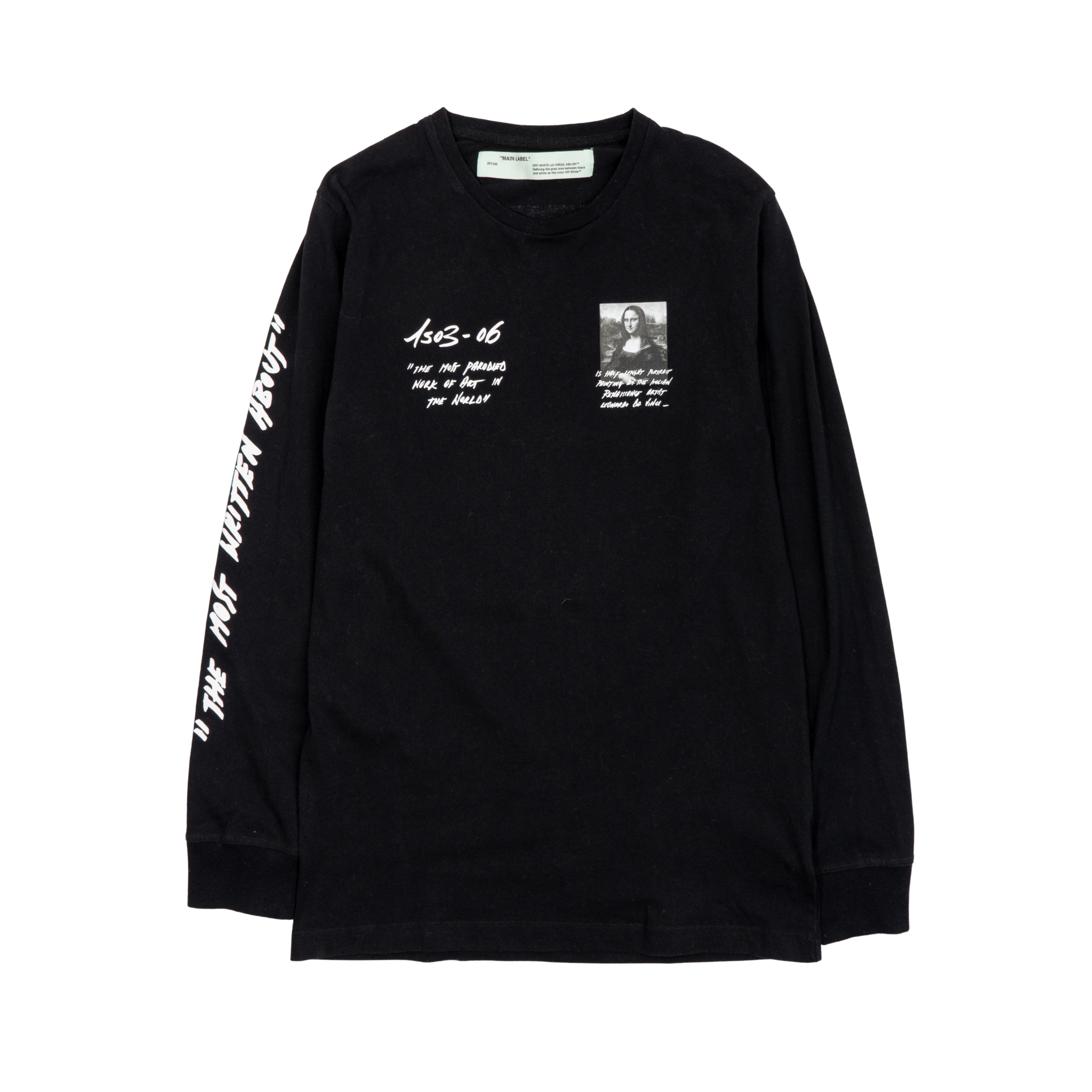 Off-White 'Mona Lisa' Long-Sleeve T-Shirt - Men's L