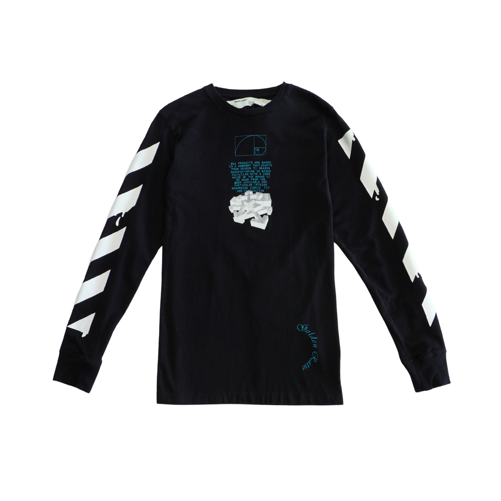Off White 'Golden Rules Arrows' T-Shirt - Men's XS