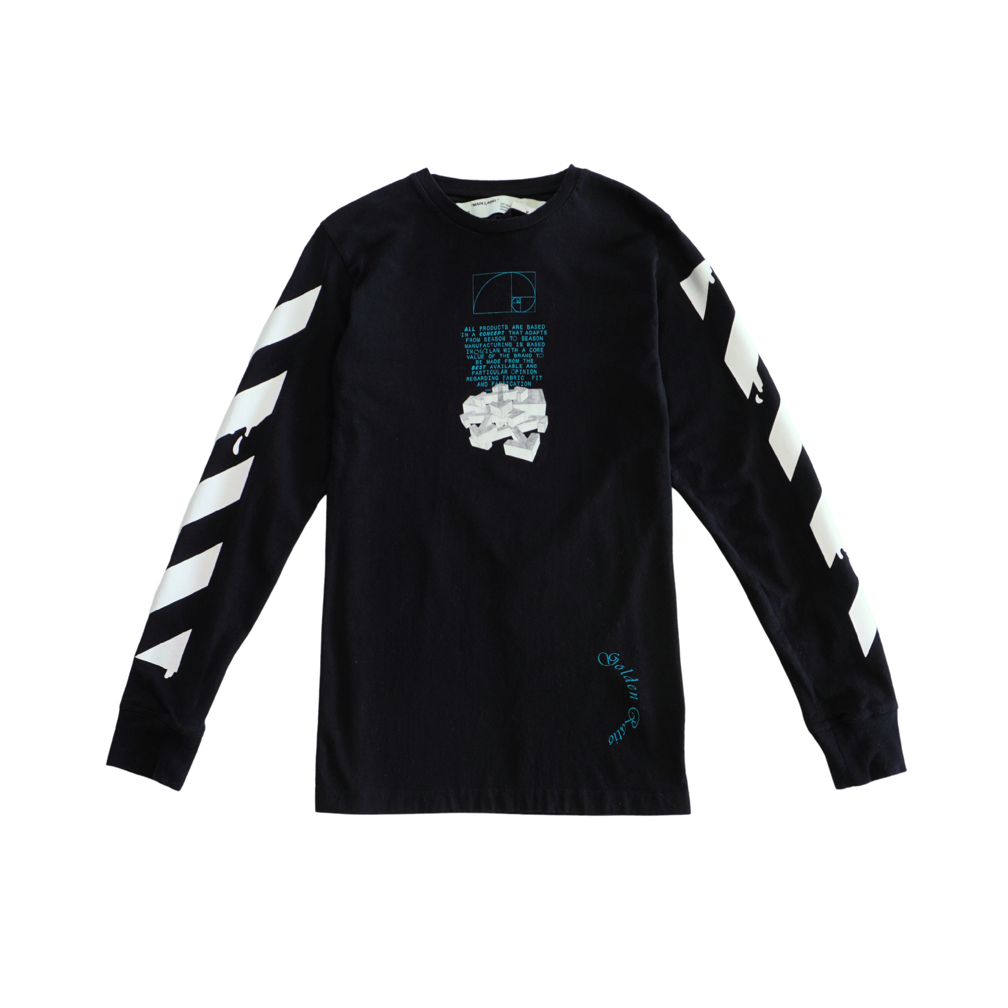 Off White 'Golden Rules Arrows' T-Shirt - Men's XS