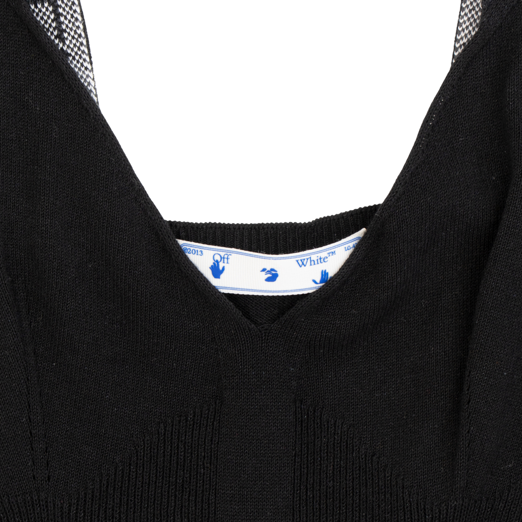Off-White Logo Strap Midi Dress - Women's 36
