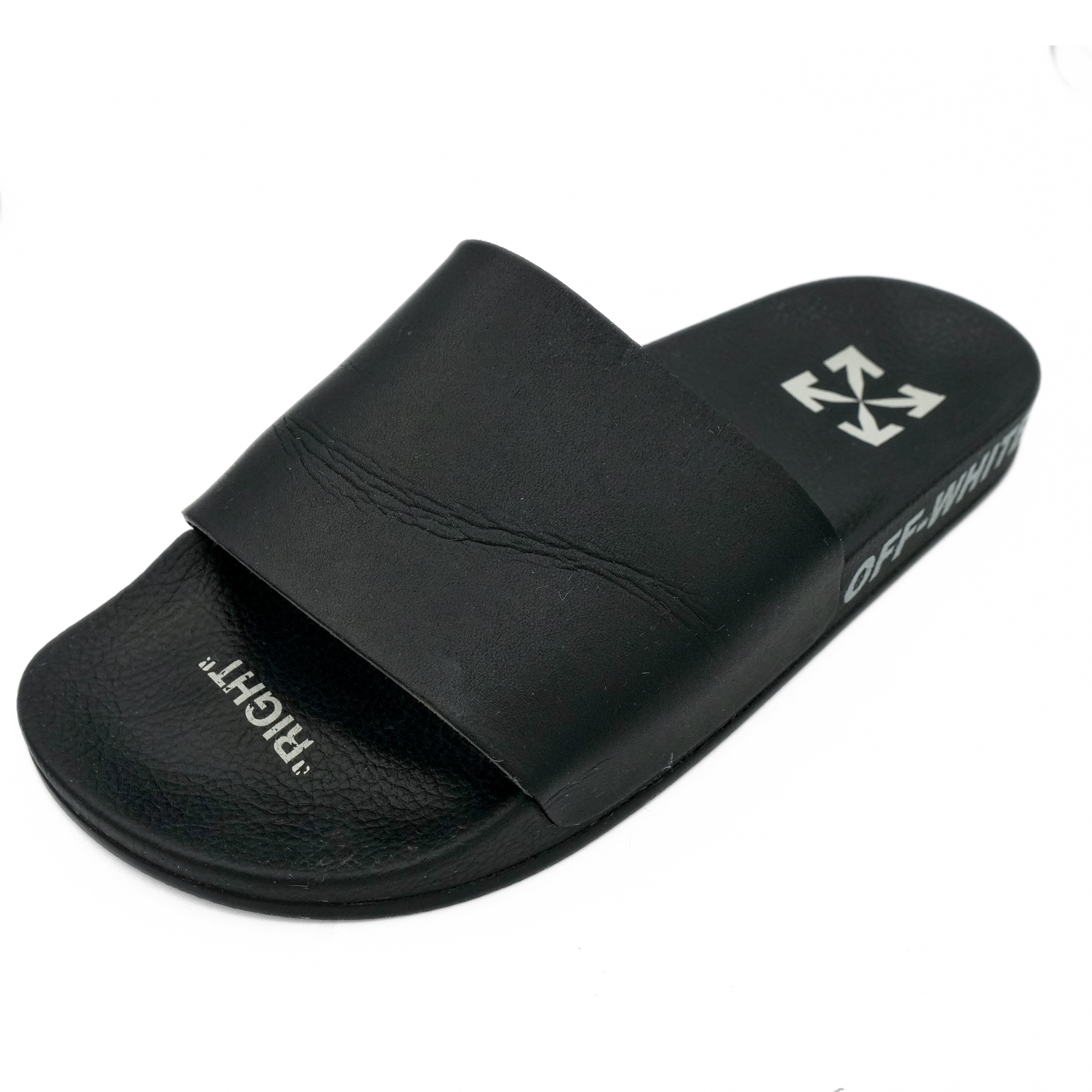 OFF-WHITE Logo Pool Slides - Women's 39
