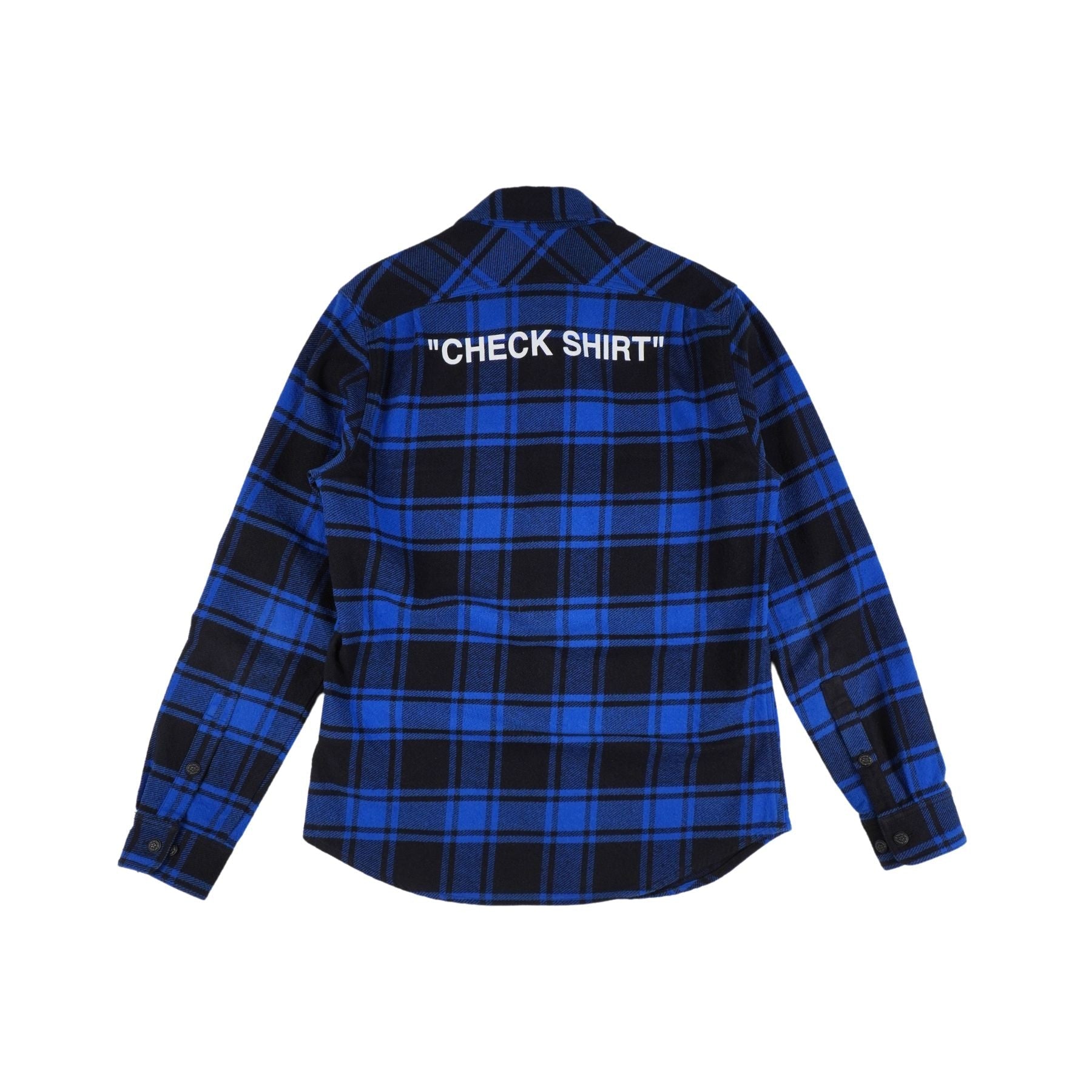 Off-White 'Check Shirt' Flannel - Men's S