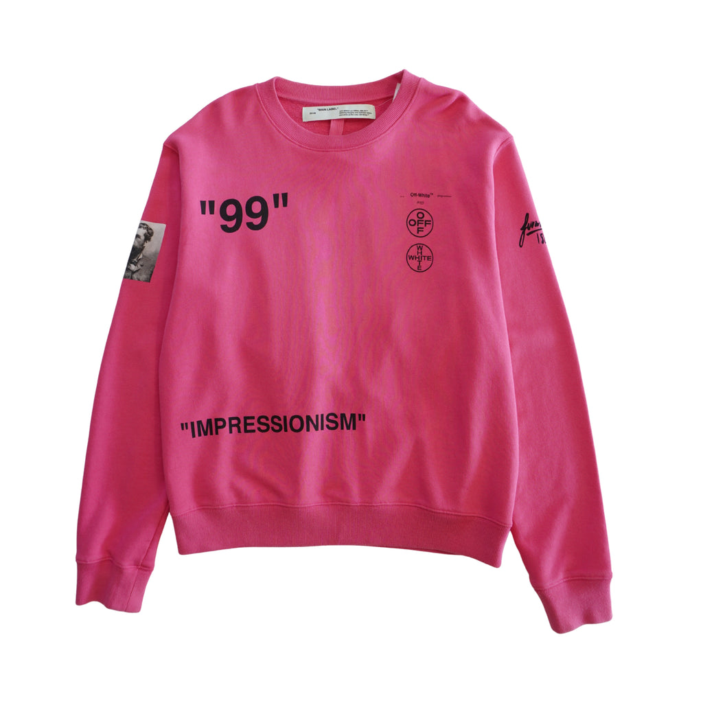 OFF-WHITE 'Impressionism' Sweatshirt - Men's L