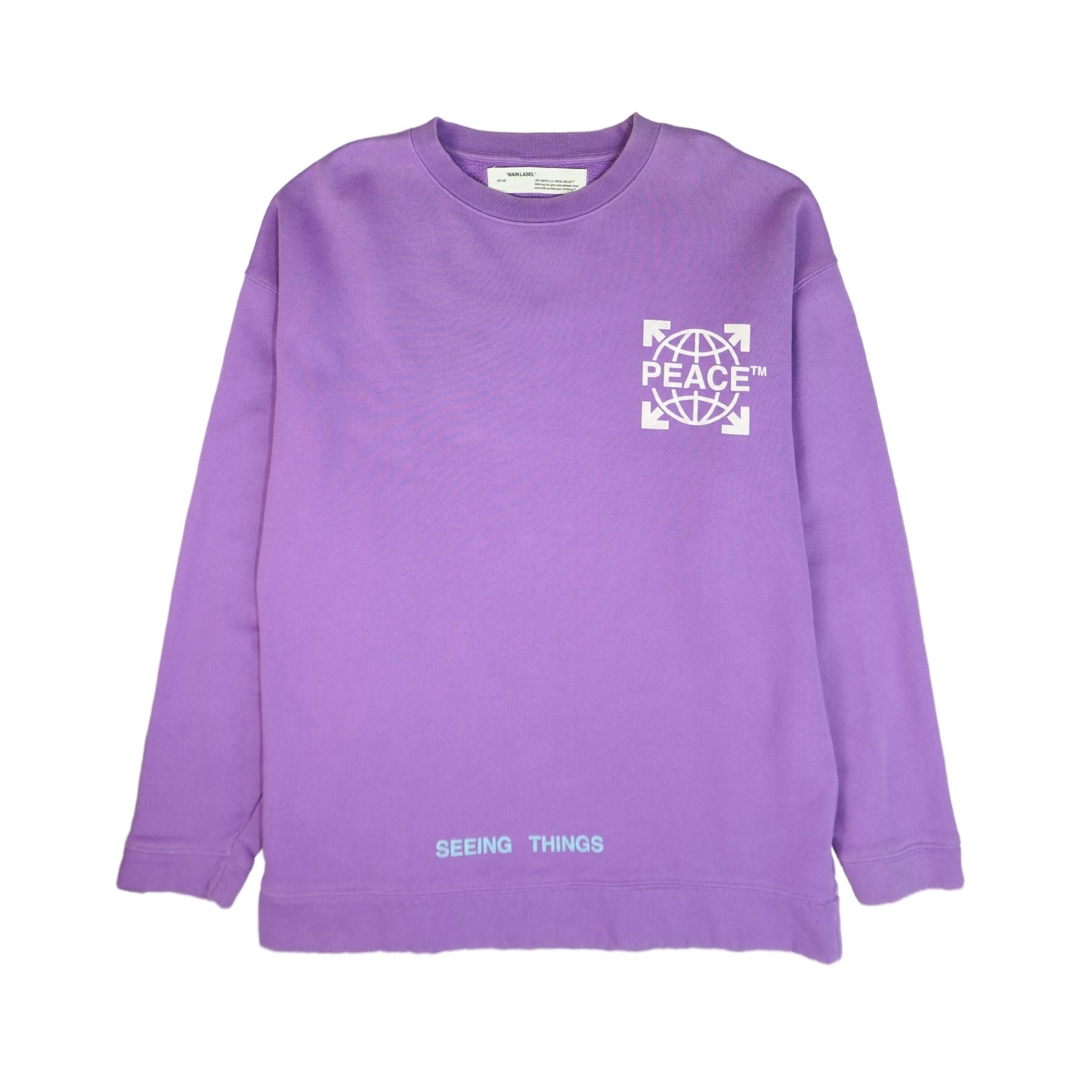 Off-White 'Peace' Sweatshirt - Men's S