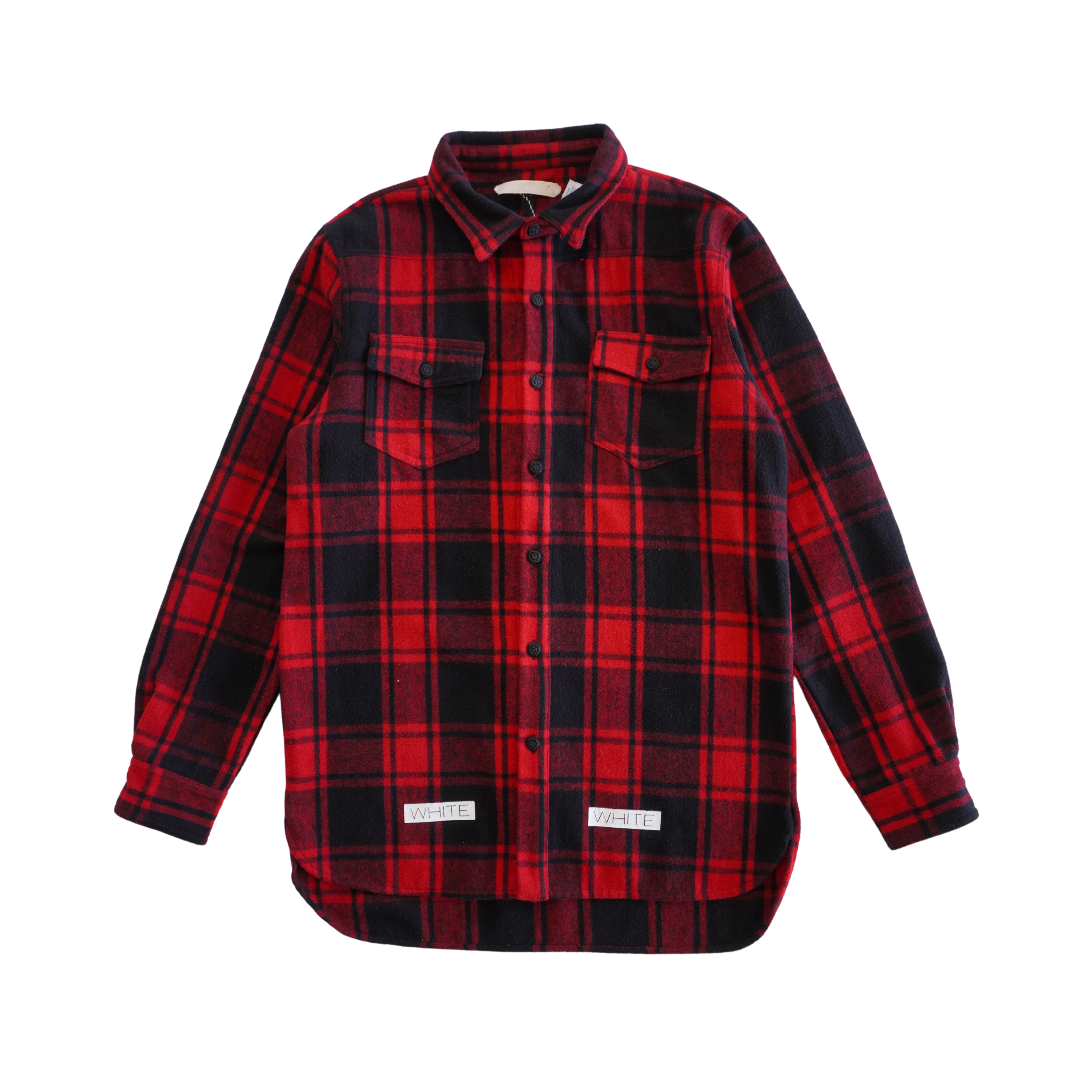 OFF WHITE Flannel Jacket - Men's S