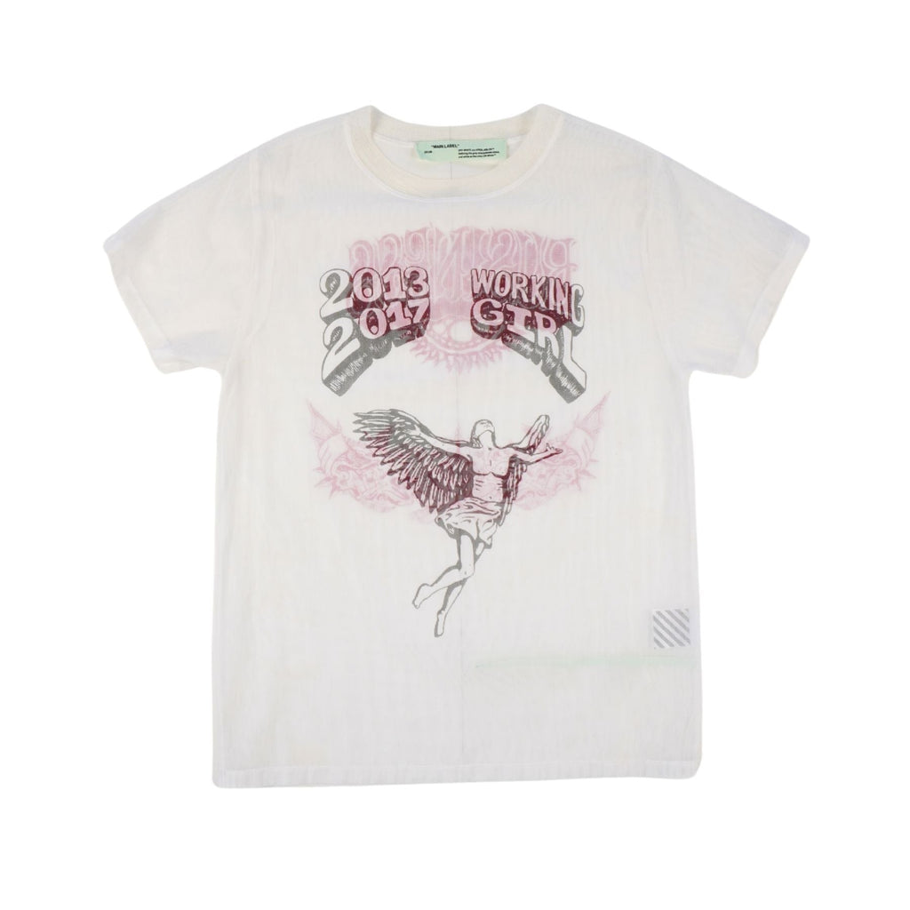 Off-White 'Working Girl' Mesh T-Shirt - Men's S