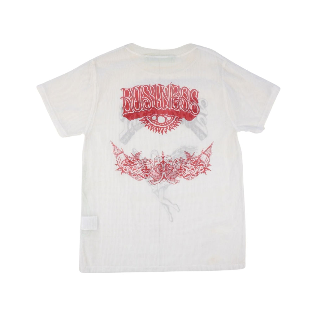 Off-White 'Working Girl' Mesh T-Shirt - Men's S