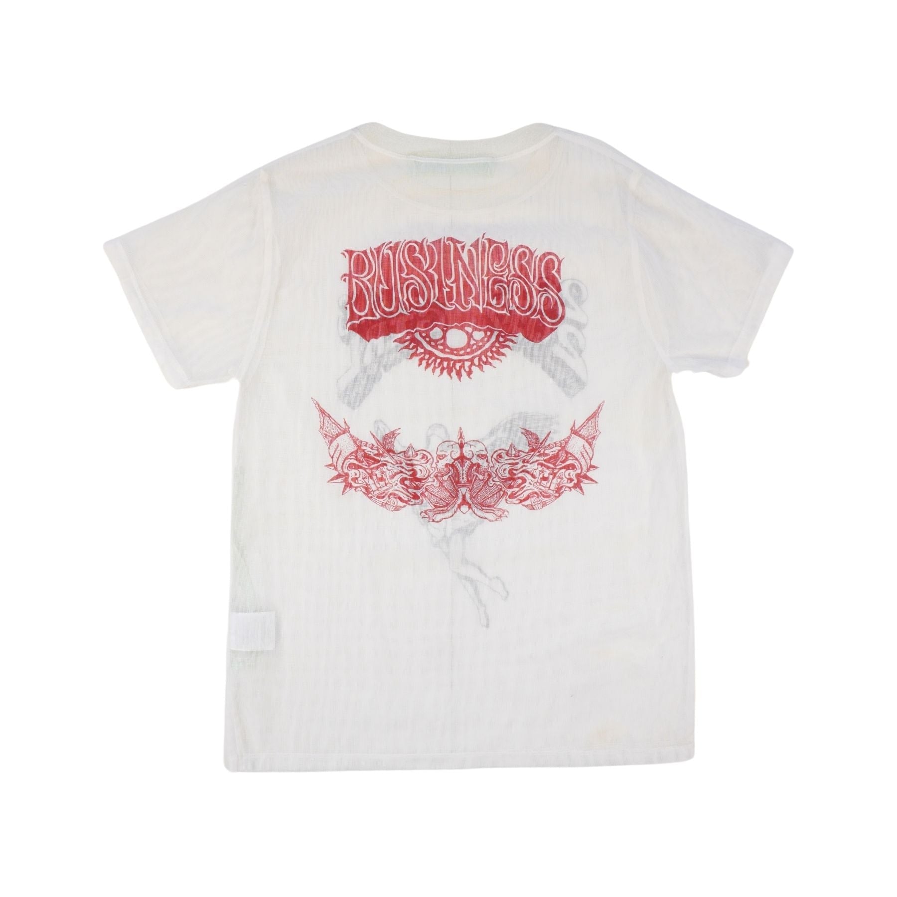 Off-White 'Working Girl' Mesh T-Shirt - Men's S