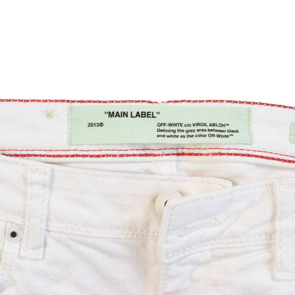 Off-White Skinny Jeans - Women's 25