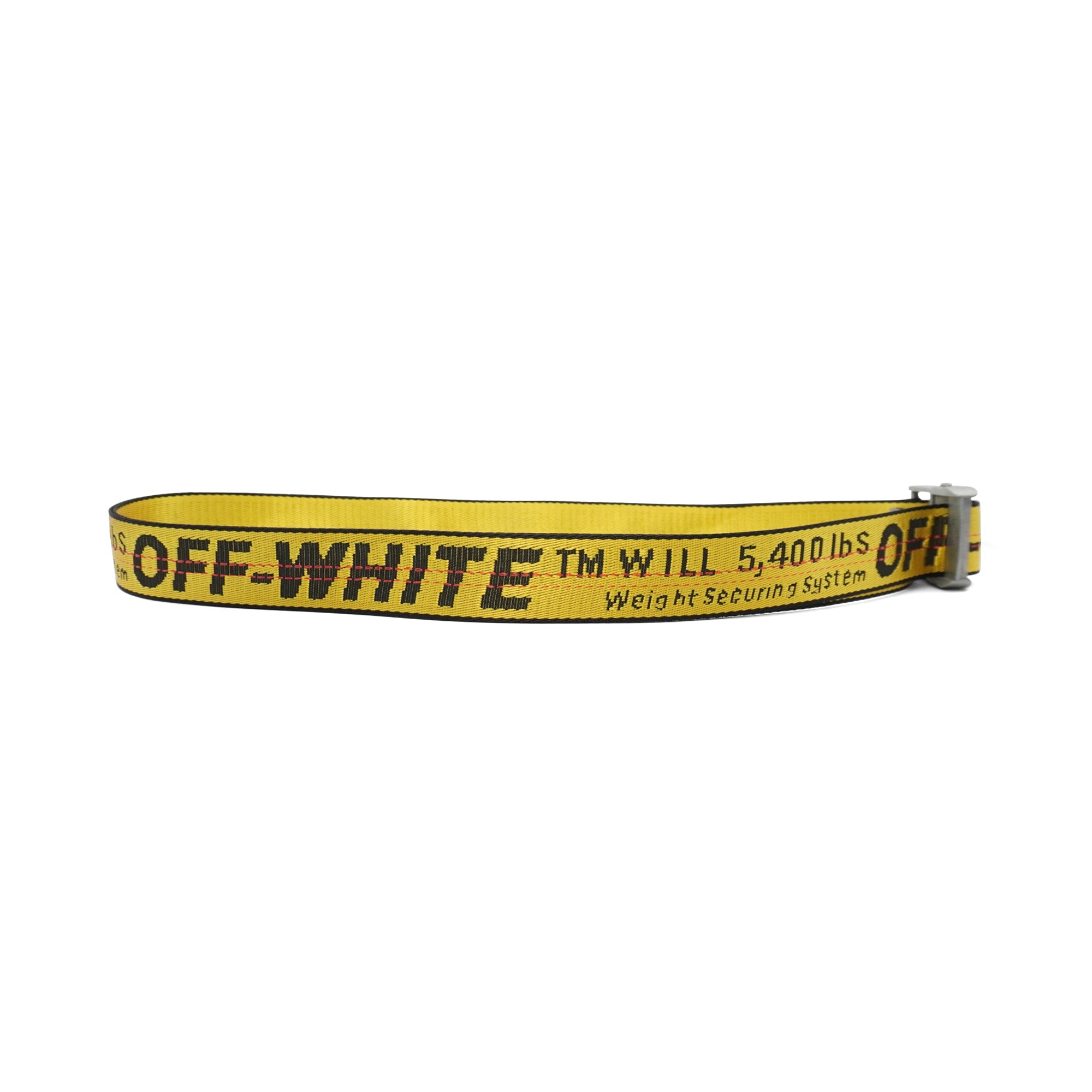 Off-White 'Industrial Logo' Belt - O/S