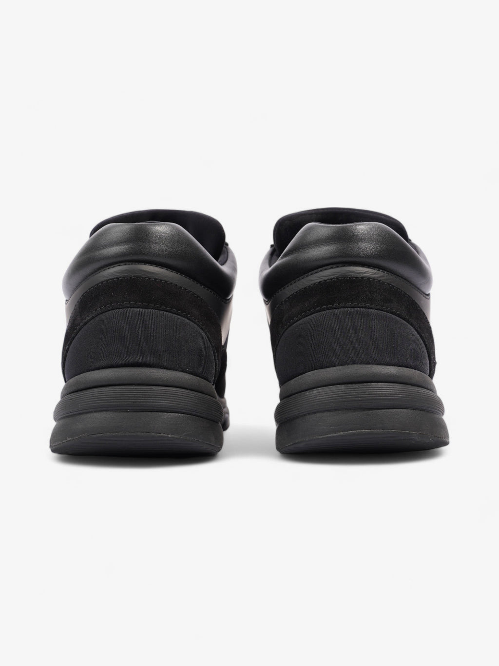 Chanel CC Runners  Black Suede EU 39.5 UK 6.5
