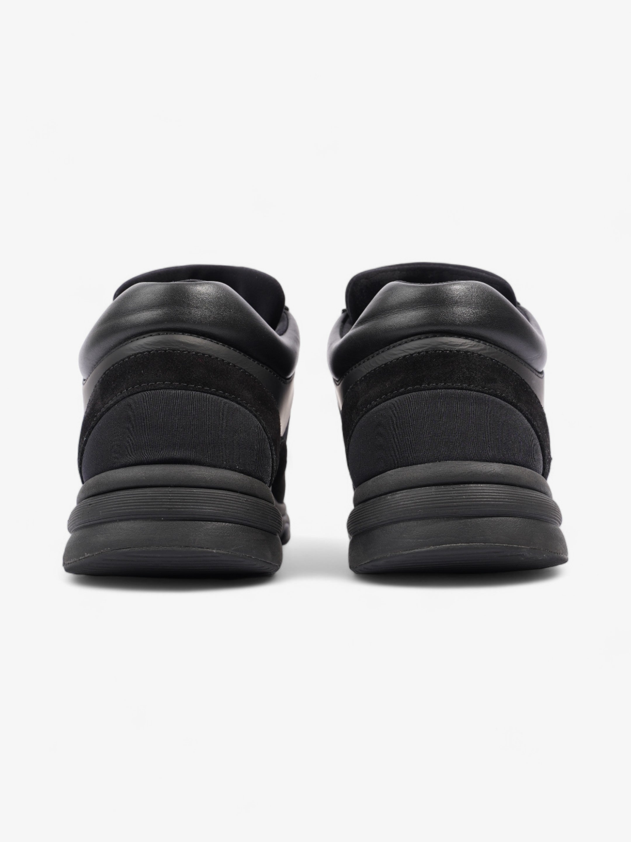 Chanel CC Runners  Black Suede EU 39.5 UK 6.5