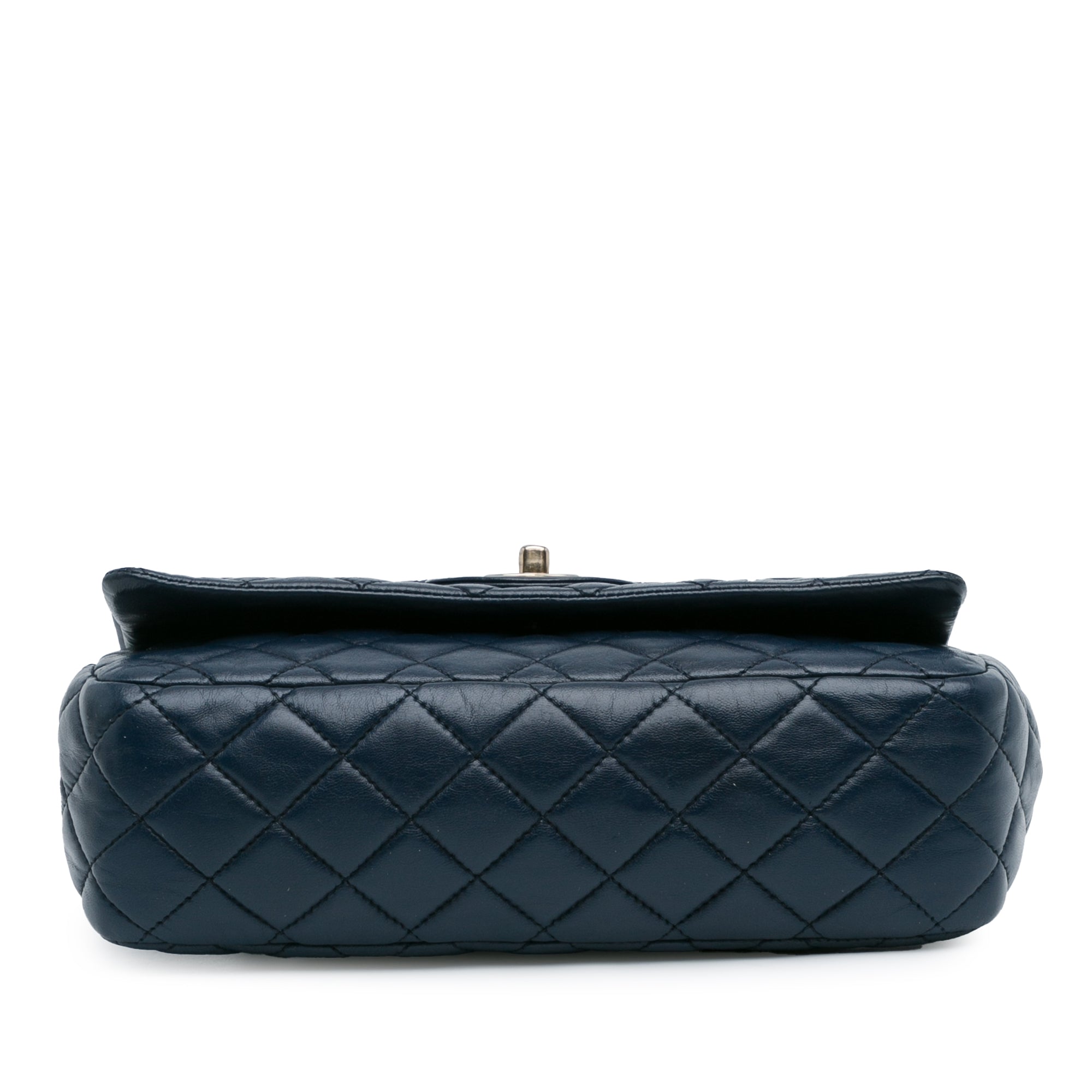 Vintage Classic Double Flap Bag Quilted Lambskin Small