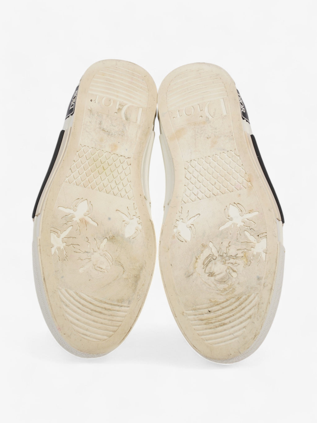 Christian Dior B23 High-tops White  / Grey Oblique Mesh EU 37.5 UK 4.5