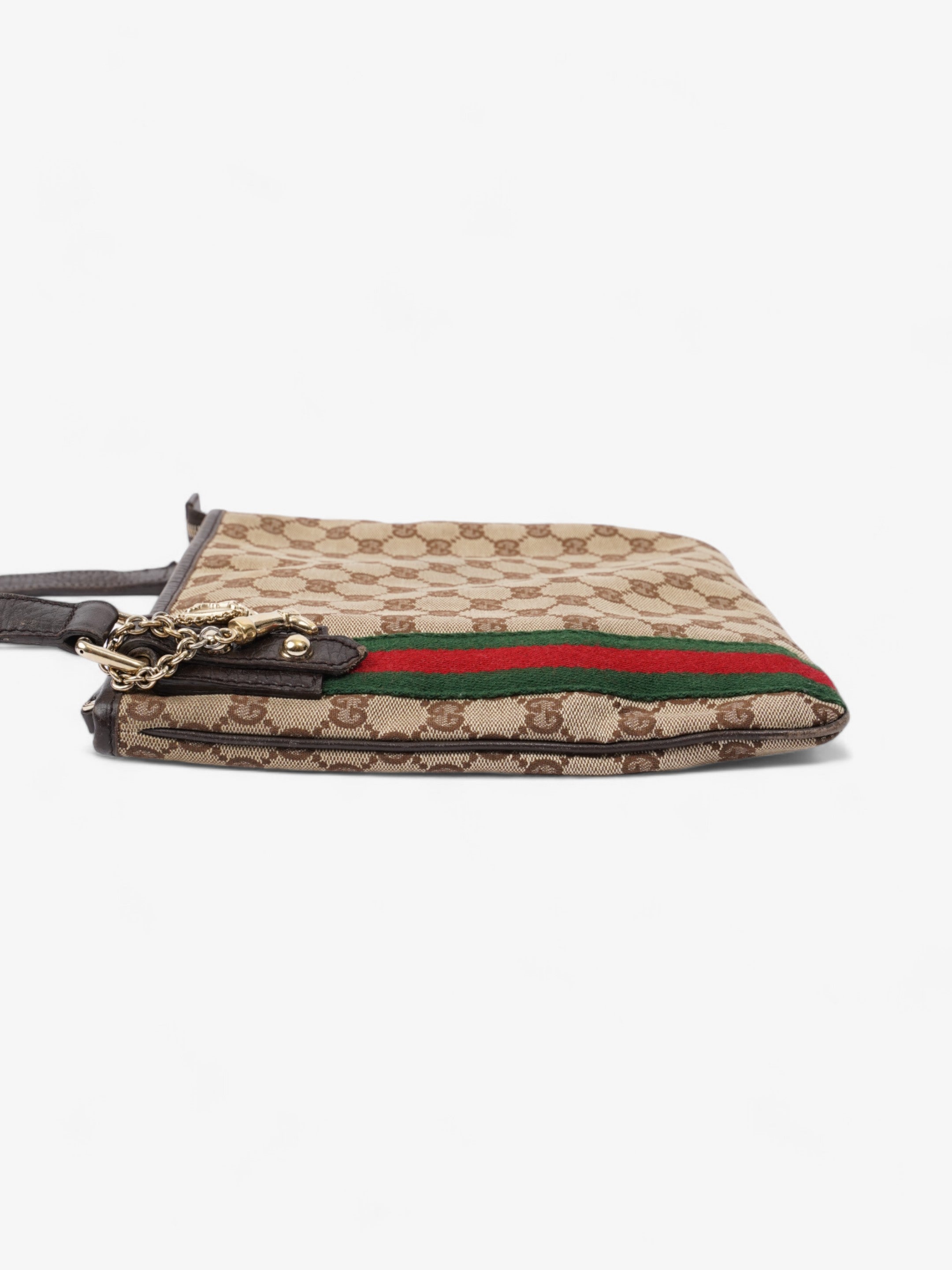 Gucci Sherry Line GG Supreme / Red / Green Canvas