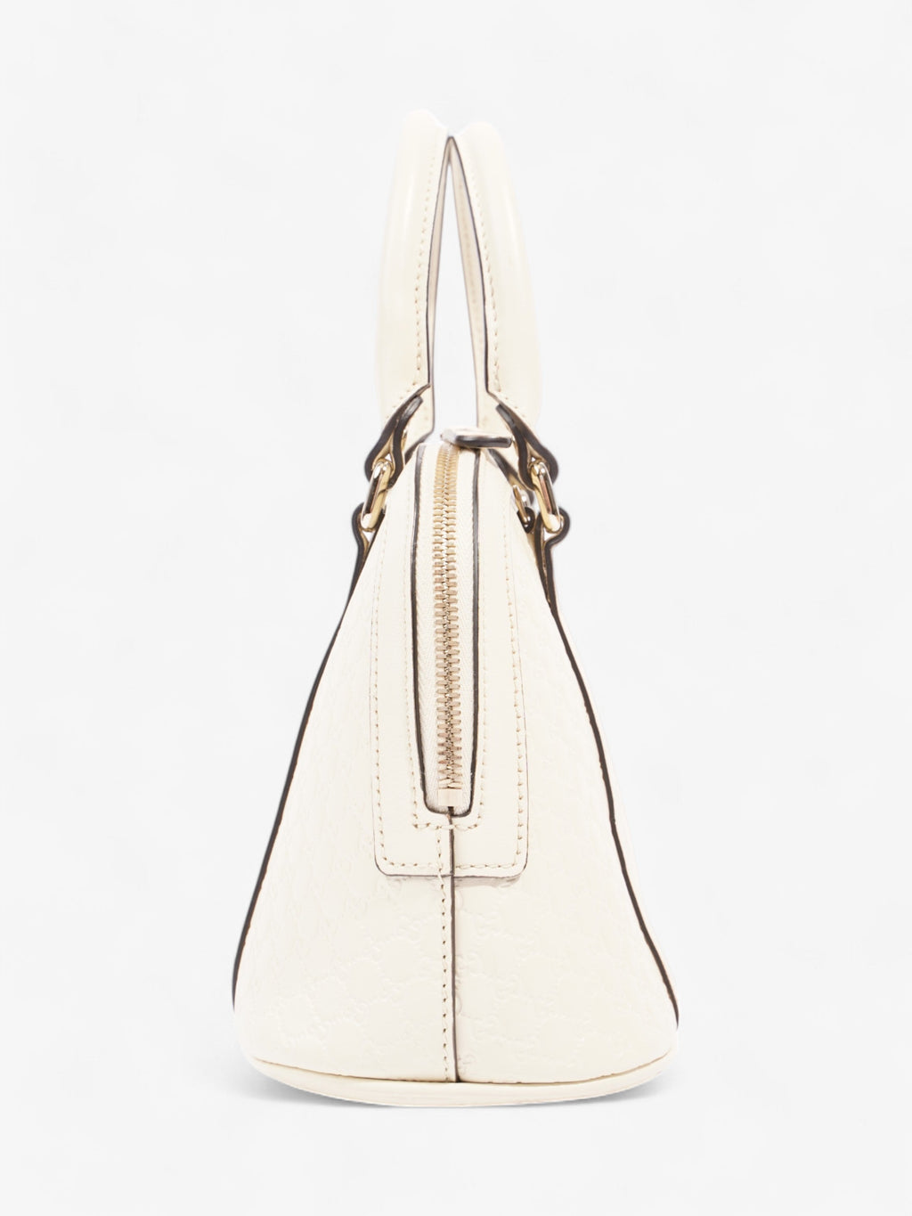 Gucci GG Dome White Guccissima Leather
