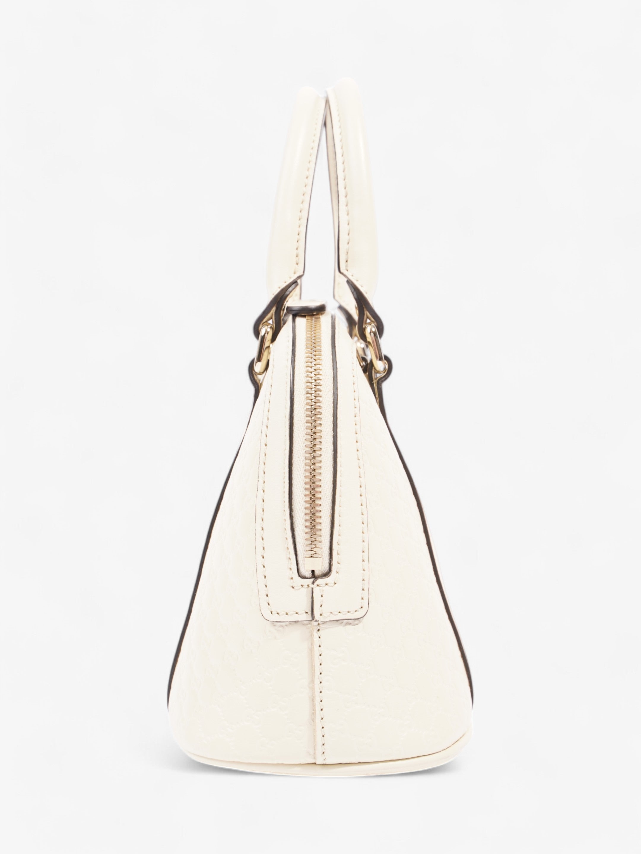 Gucci GG Dome White Guccissima Leather
