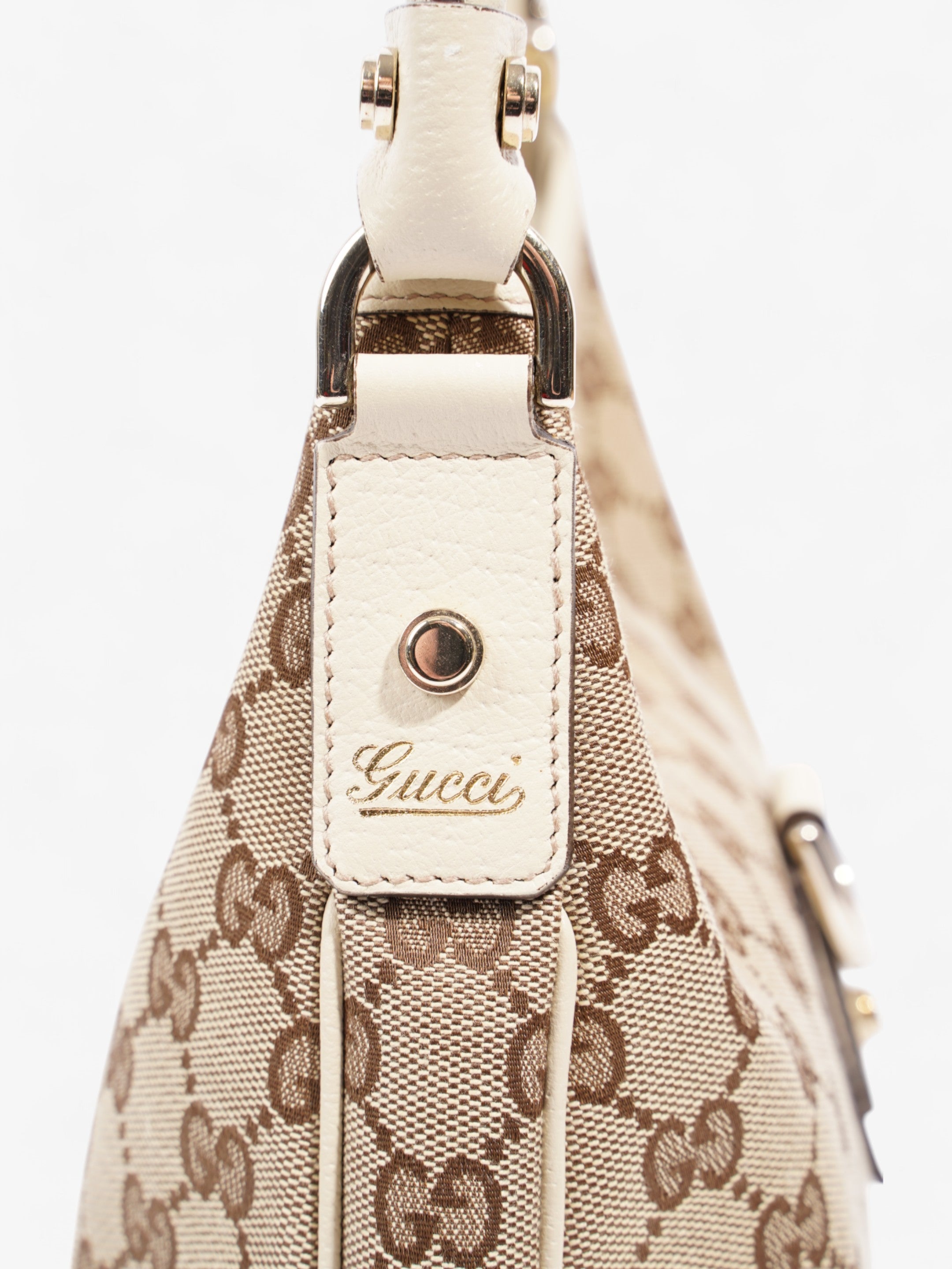 Gucci Abbey D-Ring GG Supreme / Cream Canvas