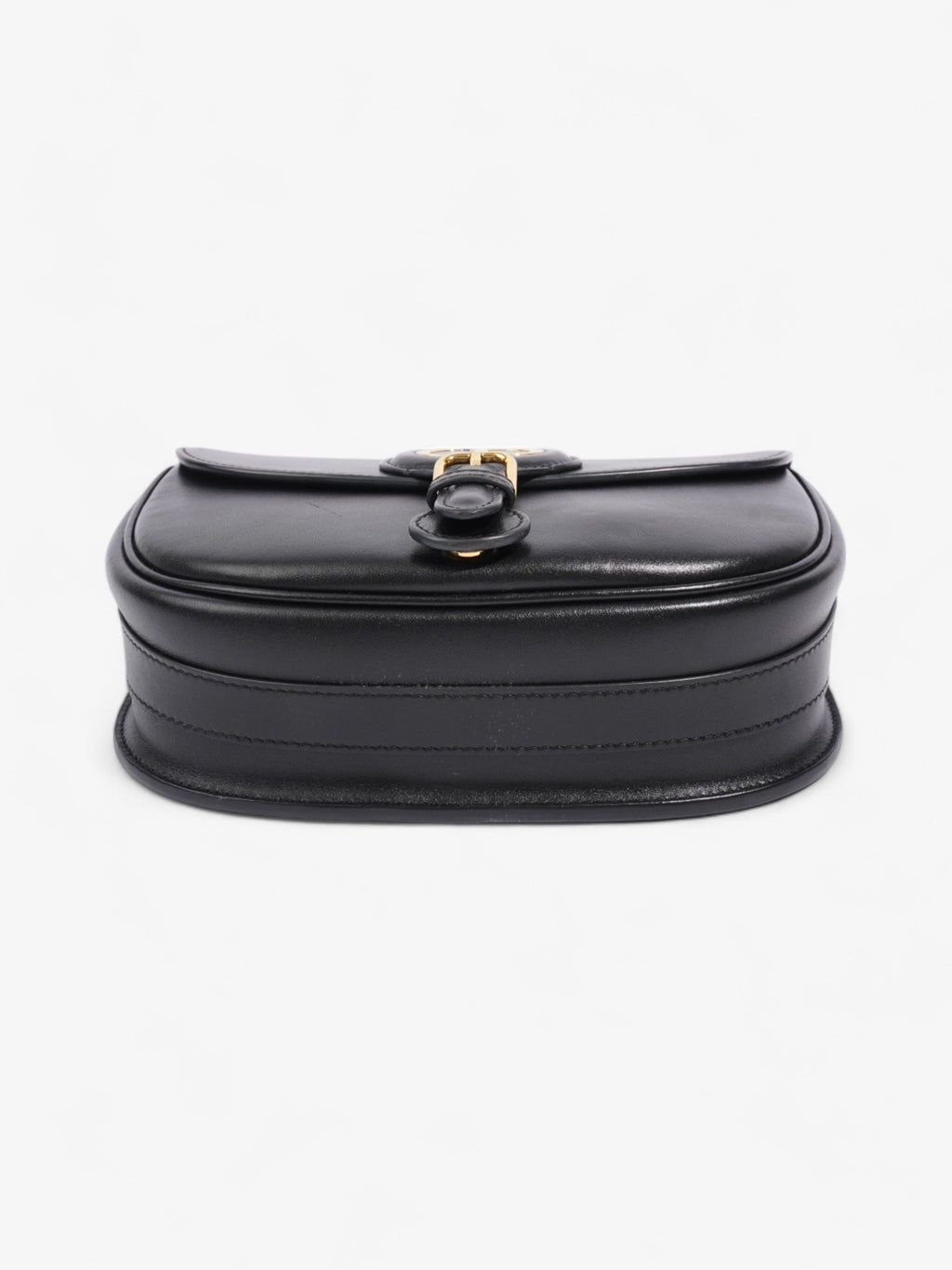 Christian Dior Bobby Flap Black Calfskin Leather Medium
