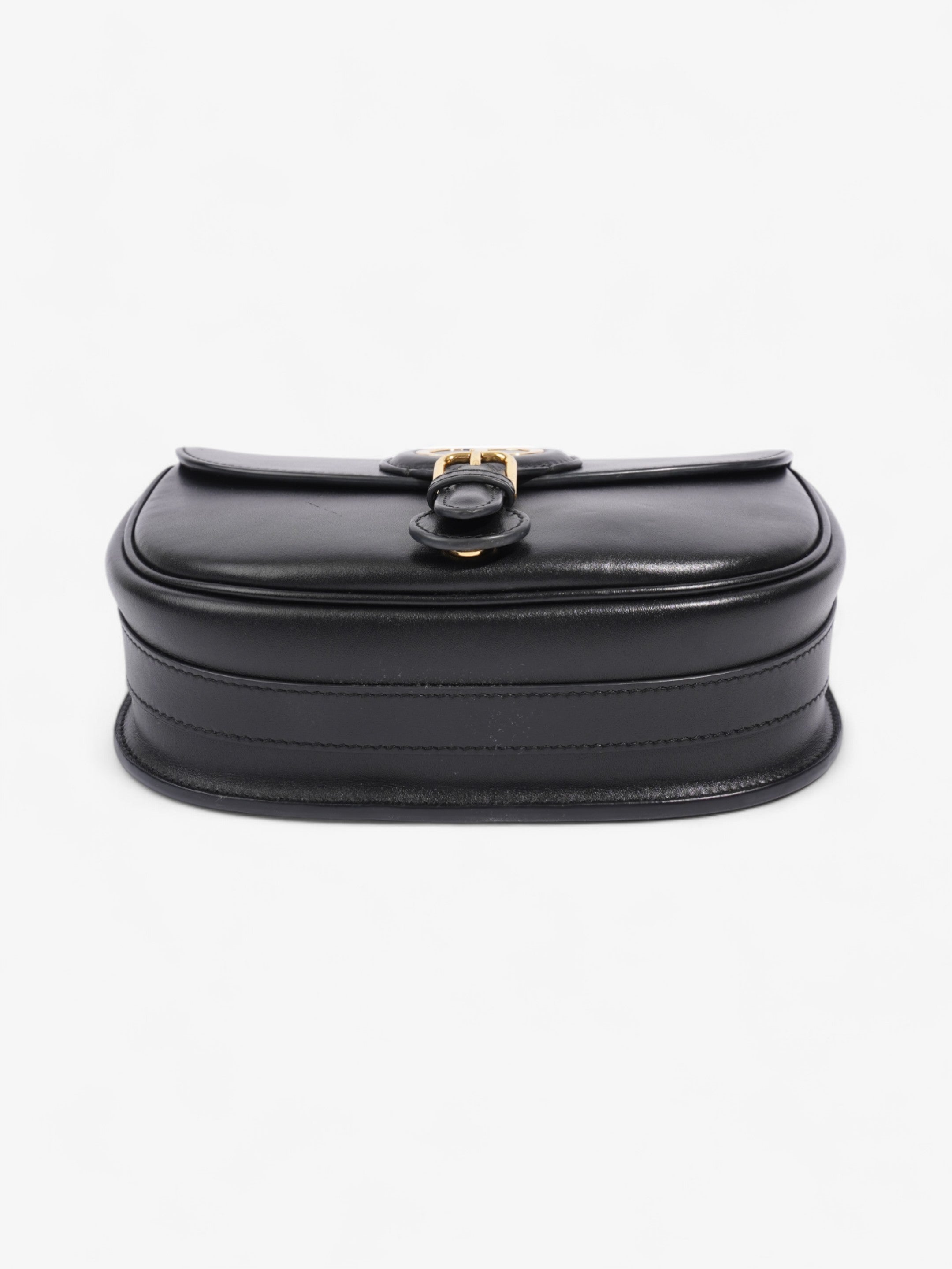 Christian Dior Bobby Flap Black Calfskin Leather Medium