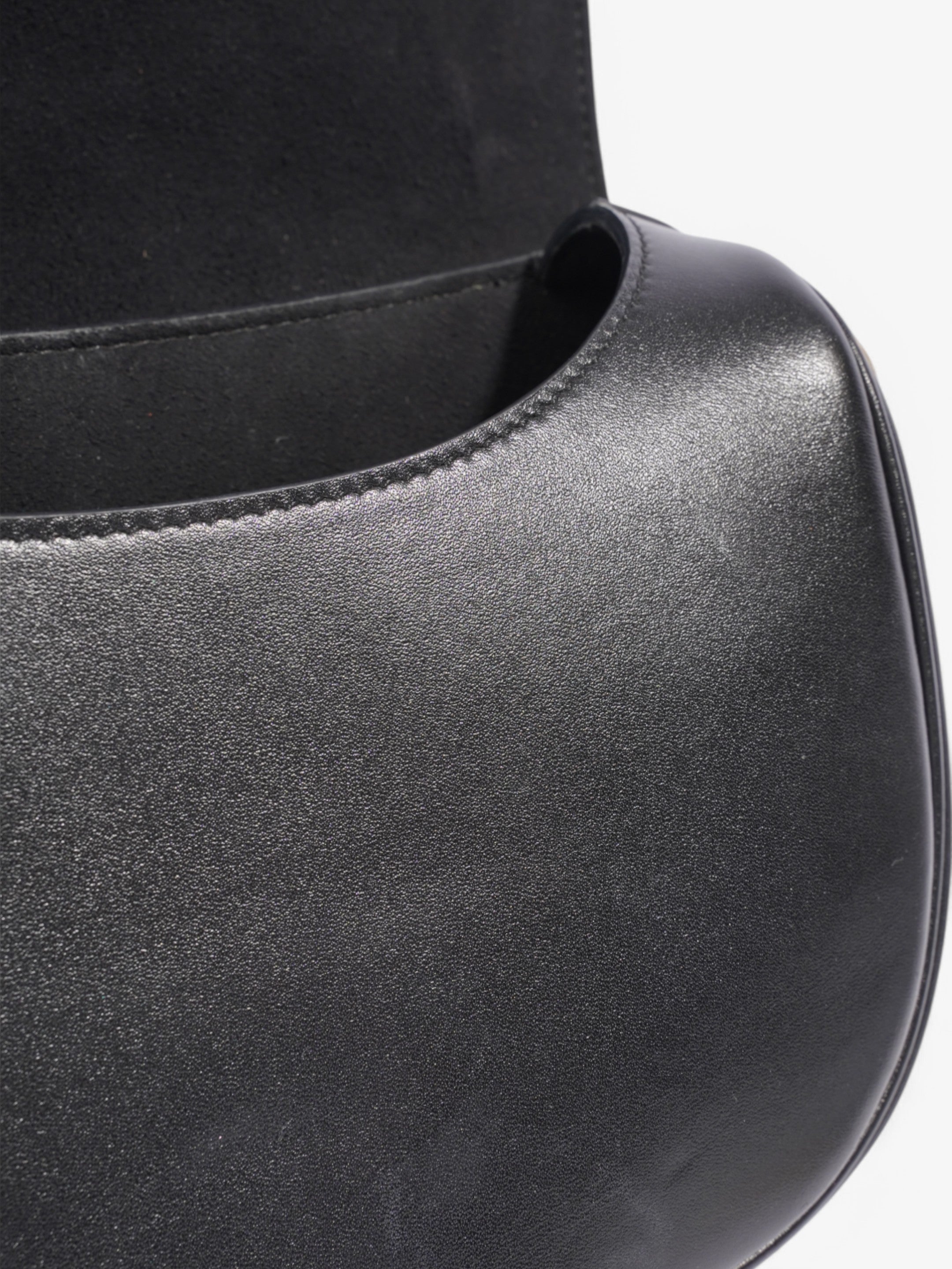 Christian Dior Bobby Flap Black Calfskin Leather Medium